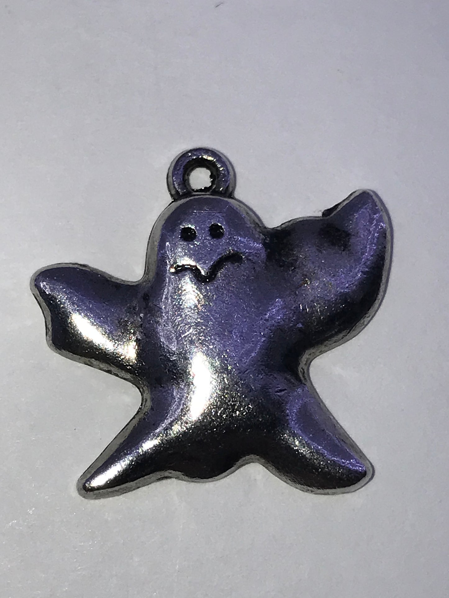 Pewter Halloween Ghost Charm