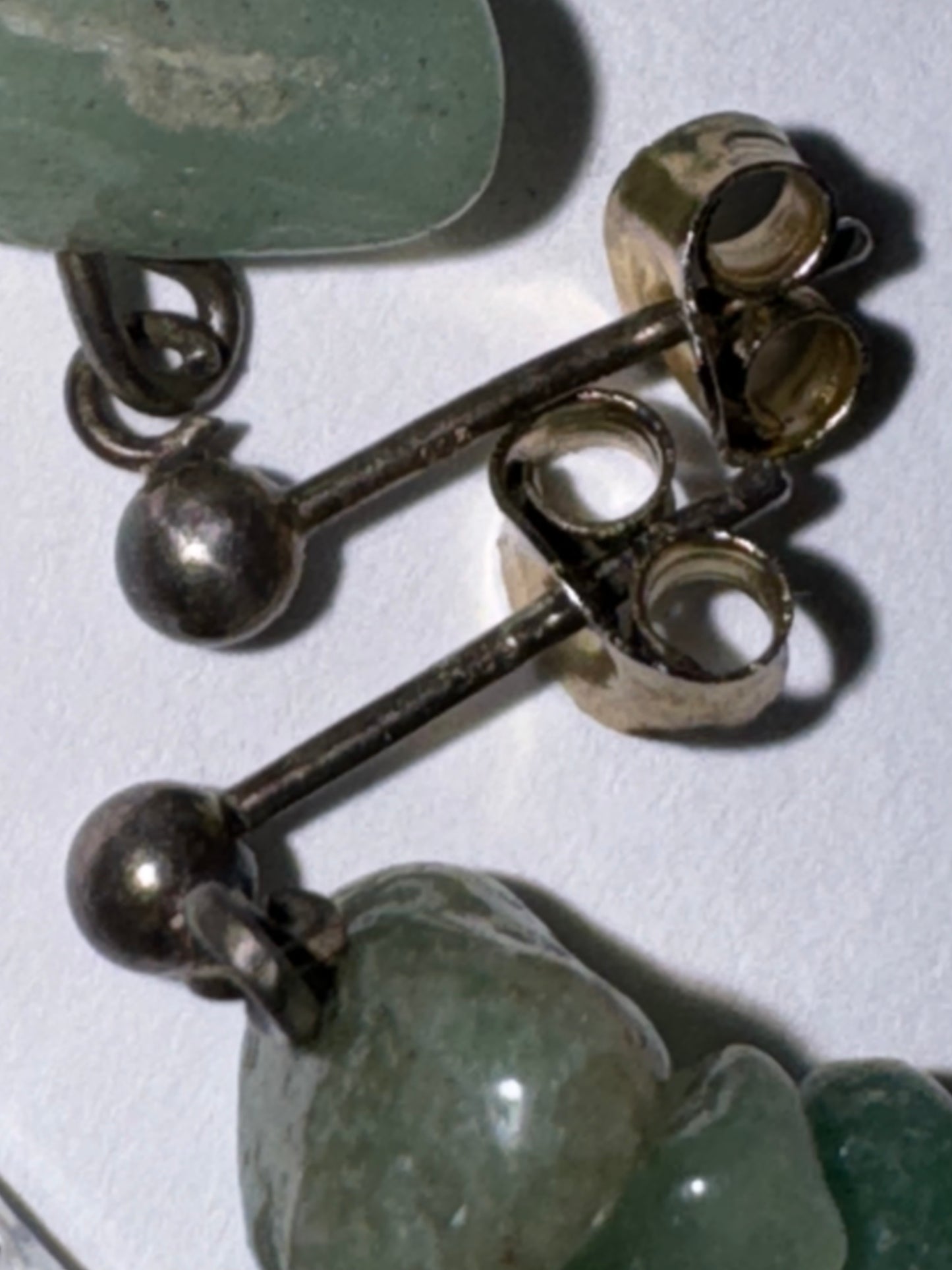 Green Aventurine Post Earrings