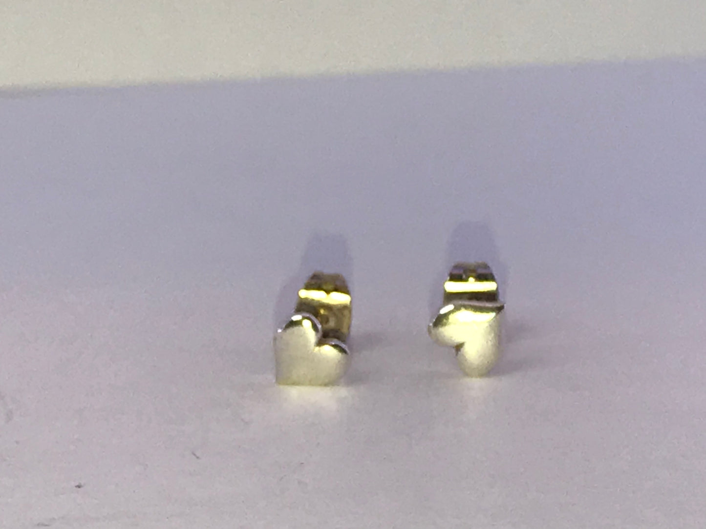 Sterling Silver Heart Post Earring