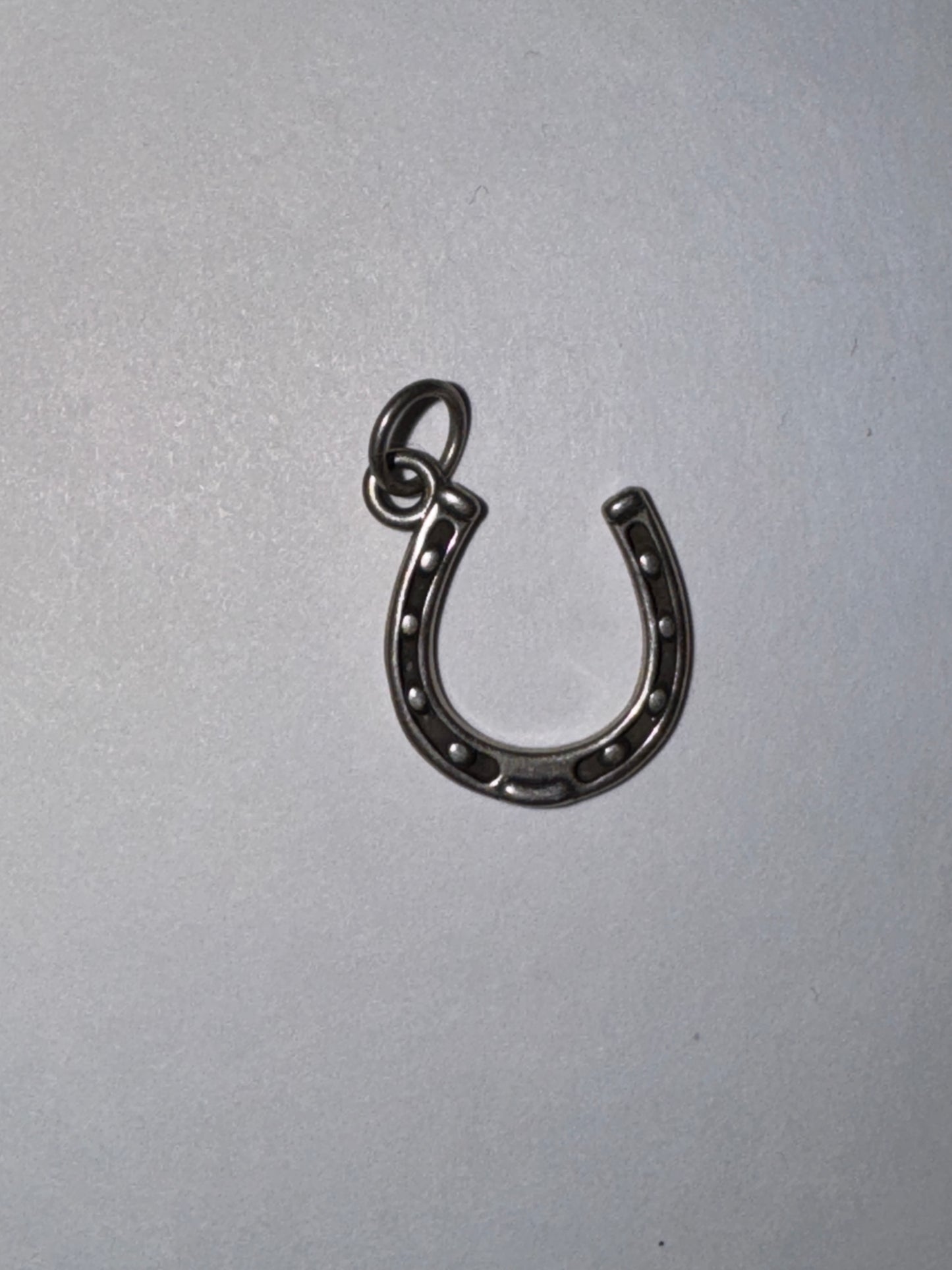 Sterling Silver Lucky Horseshoe Charm