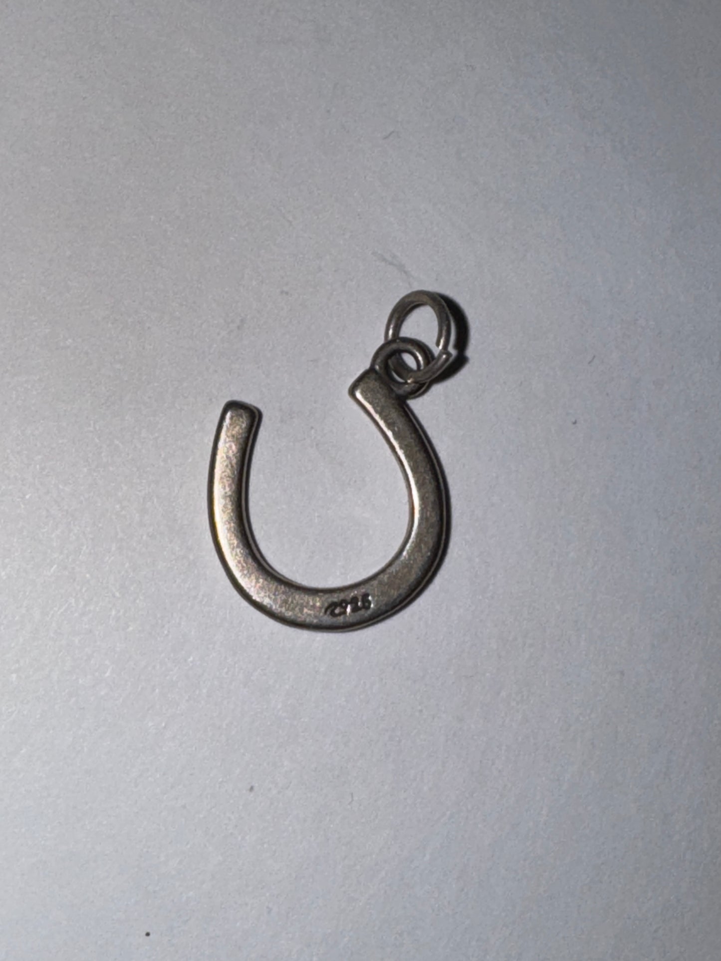 Sterling Silver Lucky Horseshoe Charm