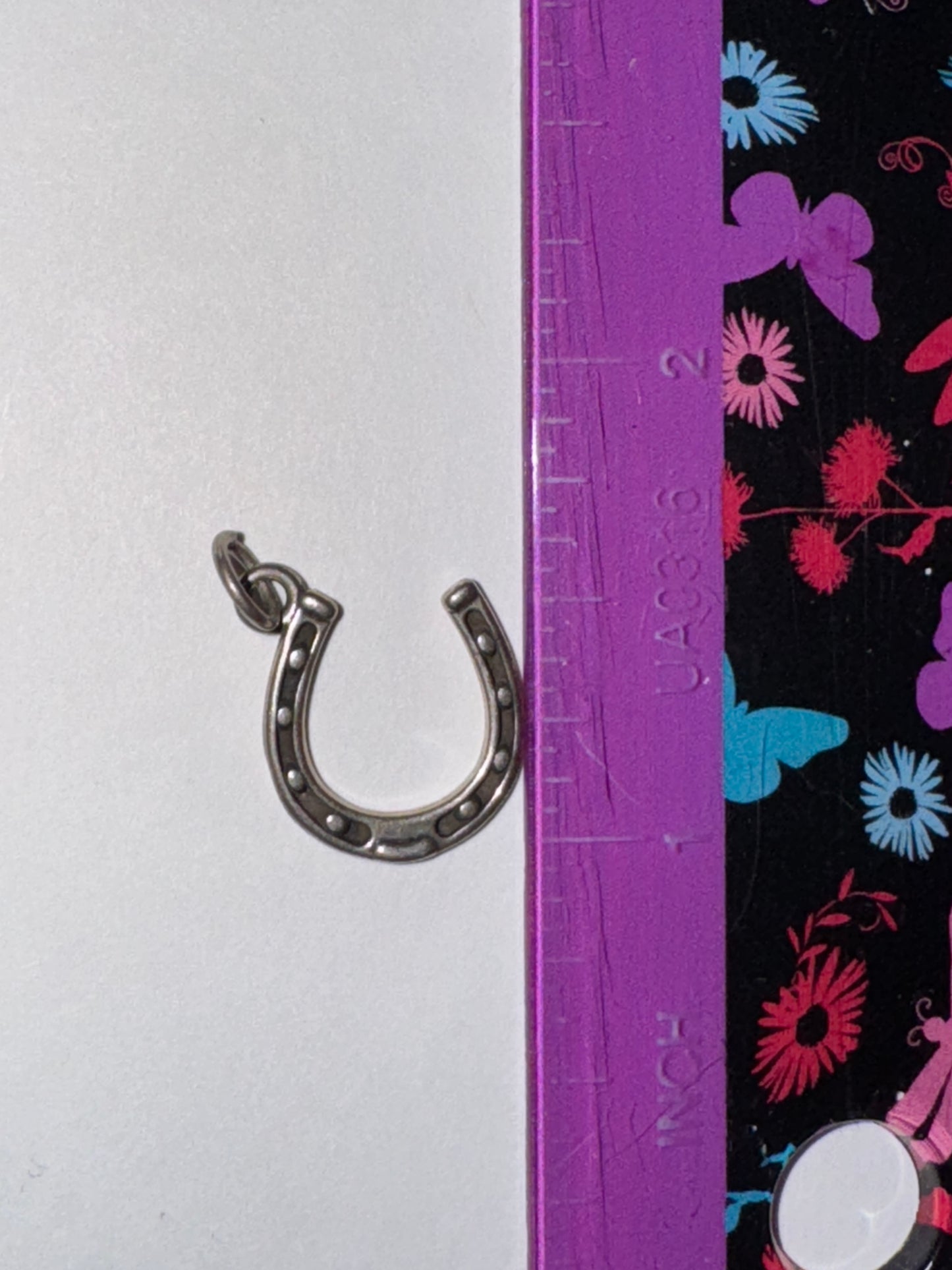 Sterling Silver Lucky Horseshoe Charm