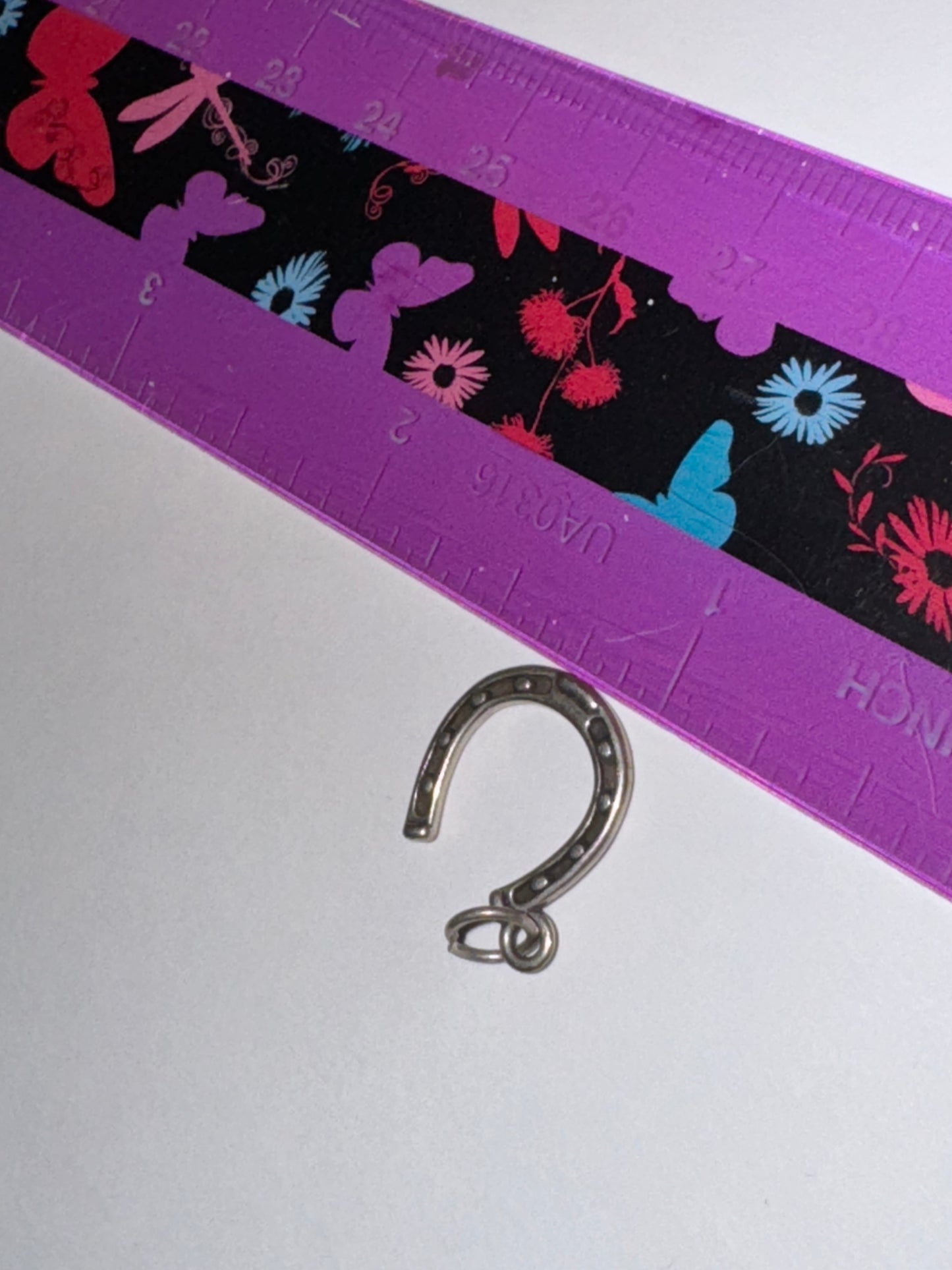 Sterling Silver Lucky Horseshoe Charm