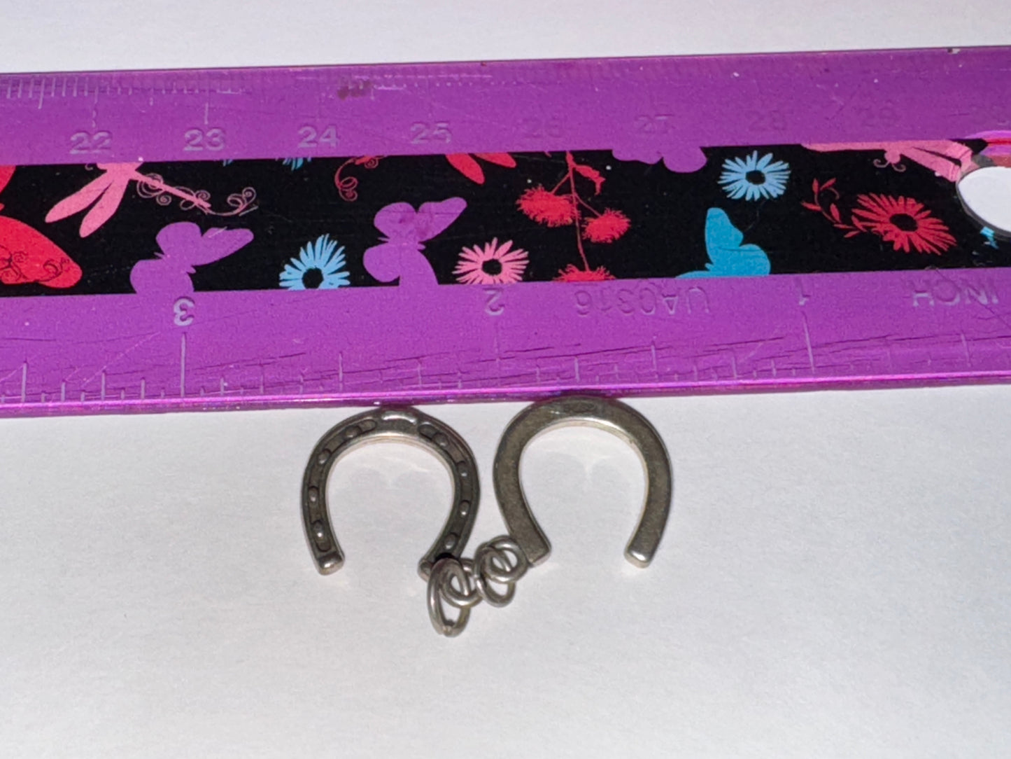 Sterling Silver Lucky Horseshoe Charm