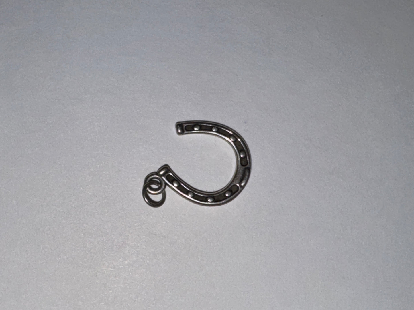 Sterling Silver Lucky Horseshoe Charm