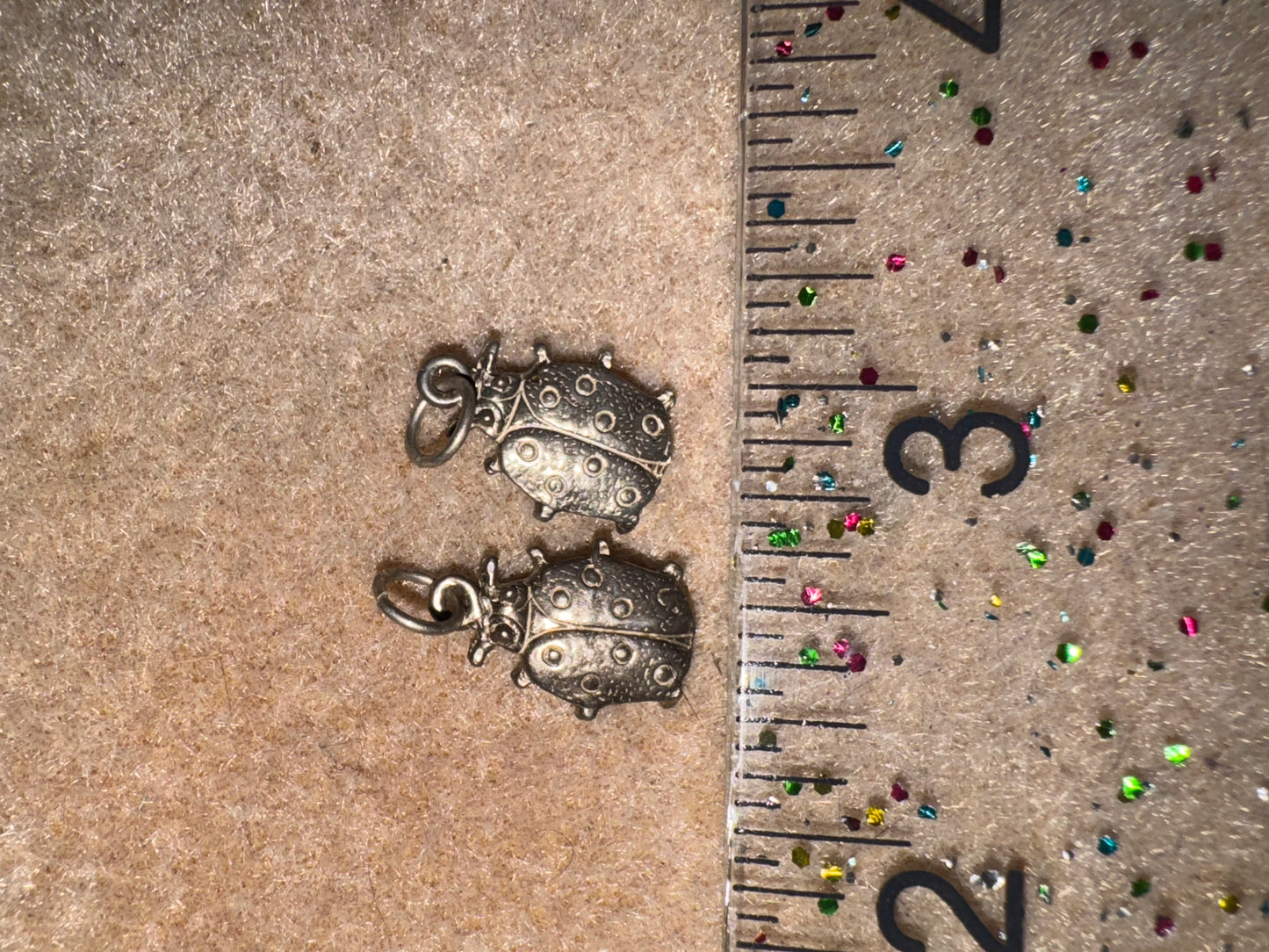 Sterling Silver Ladybug Pendant