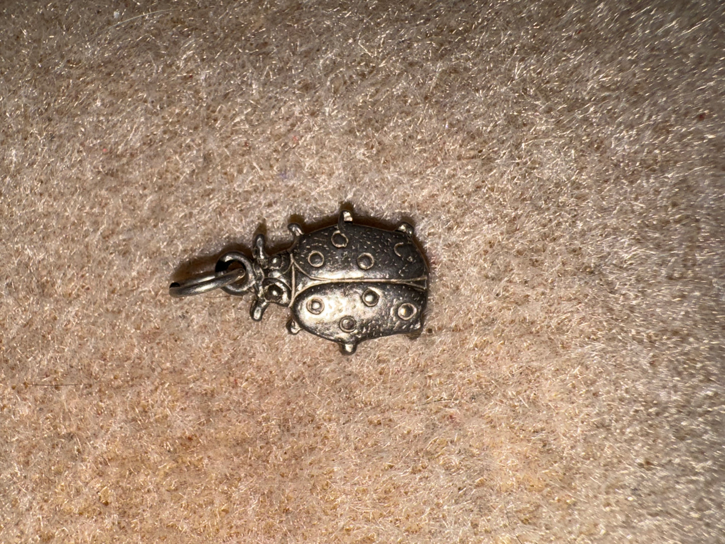 Sterling Silver Ladybug Pendant