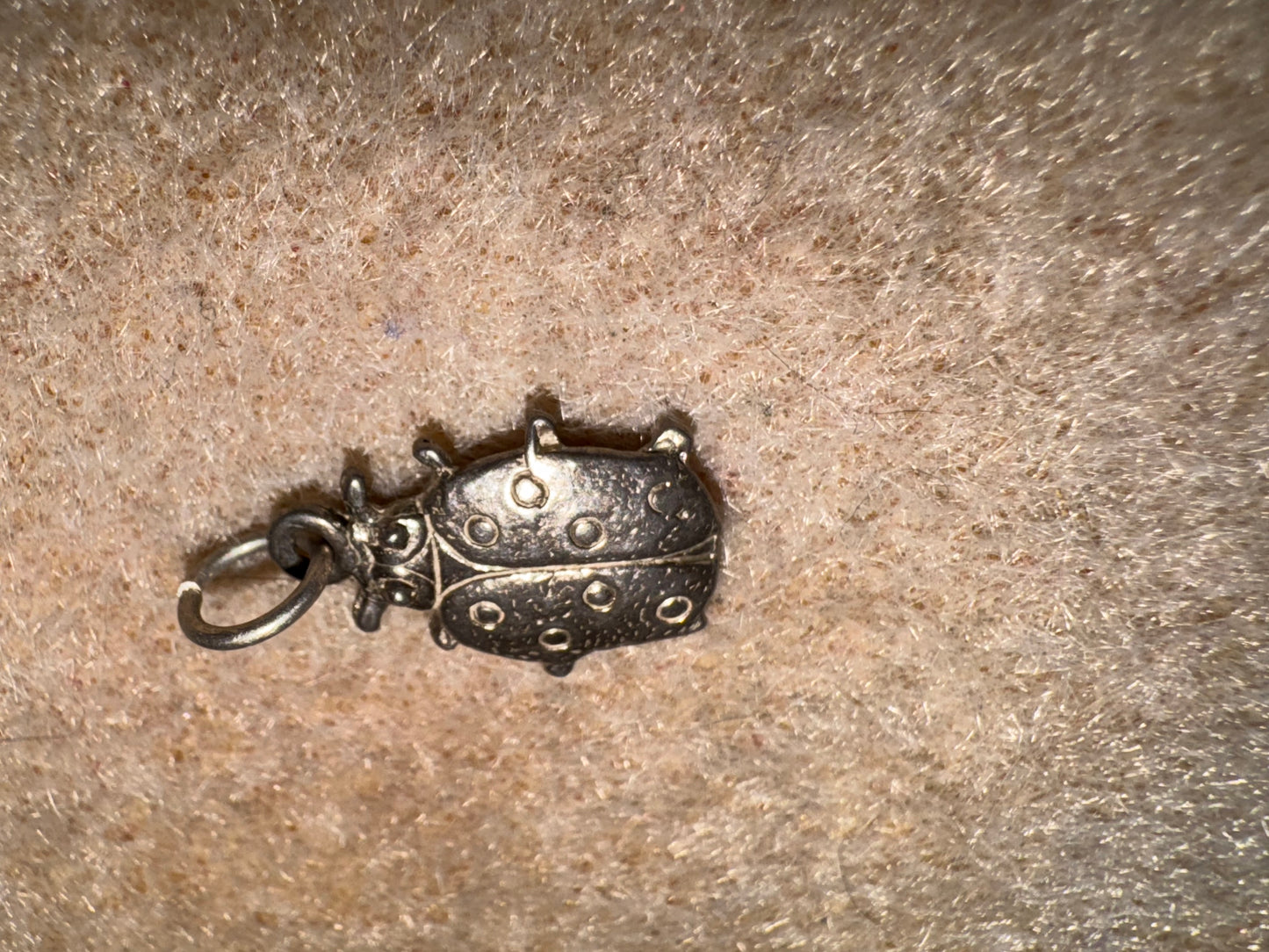 Sterling Silver Ladybug Pendant