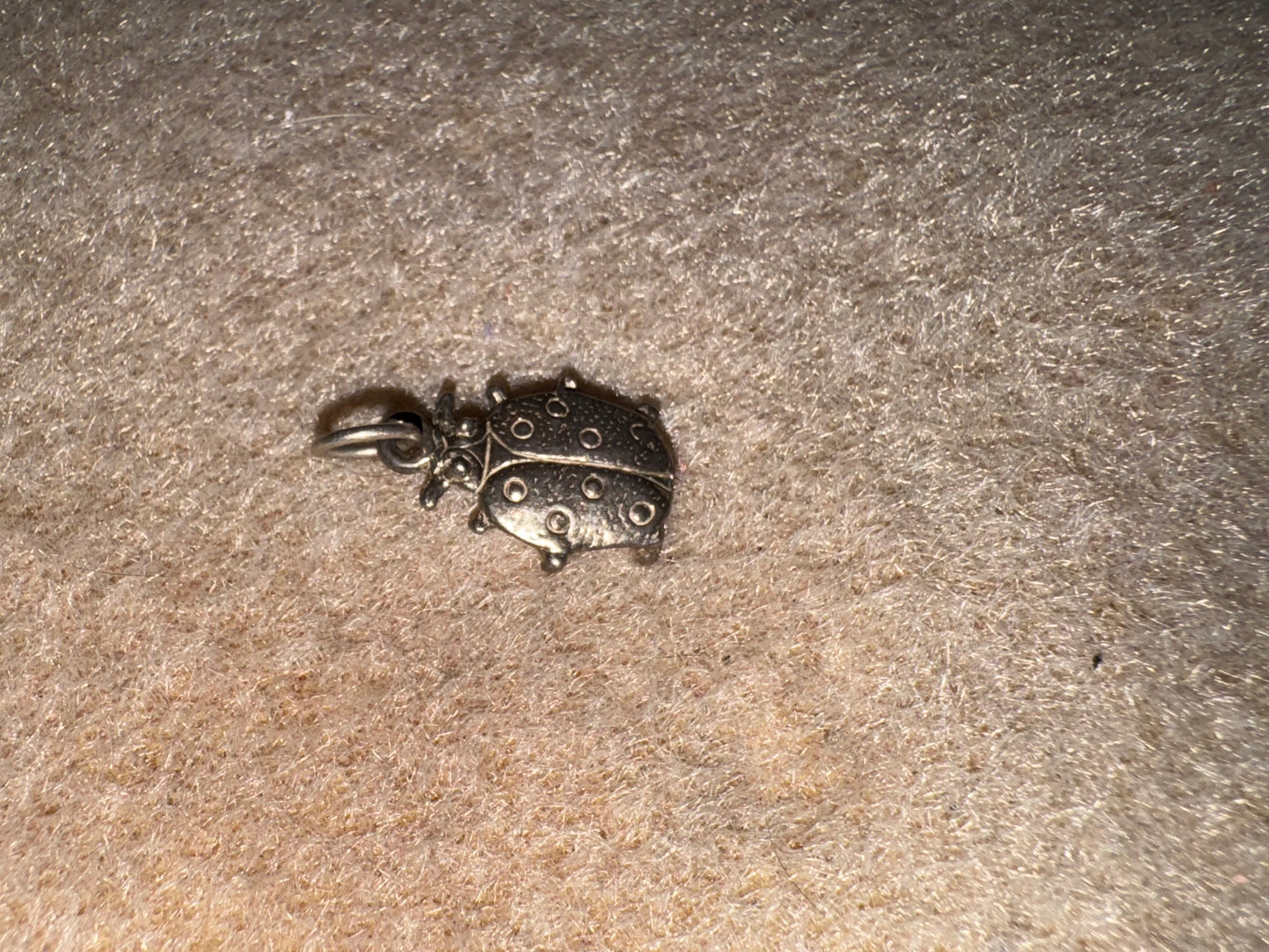 Sterling Silver Ladybug Pendant