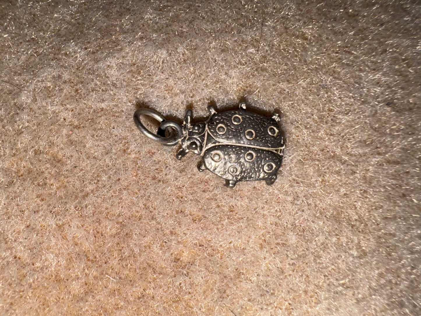 Sterling Silver Ladybug Pendant