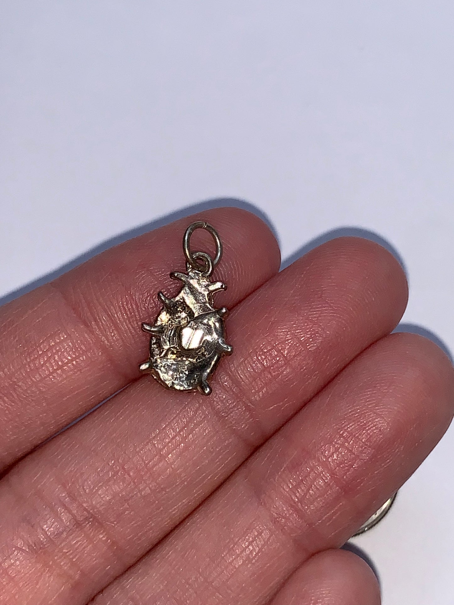 Sterling Silver Ladybug Pendant