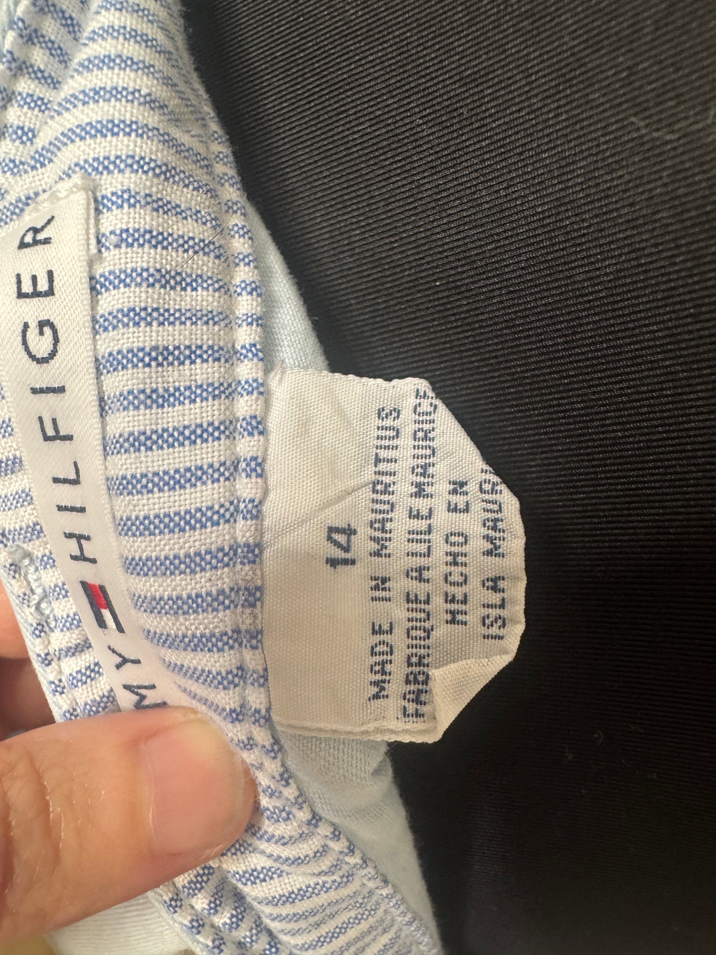Light Blue Tommy Hilfiger Shorts, Size 14