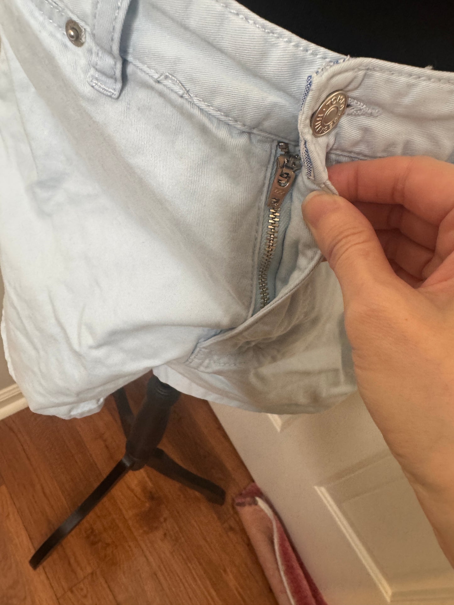 Light Blue Tommy Hilfiger Shorts, Size 14