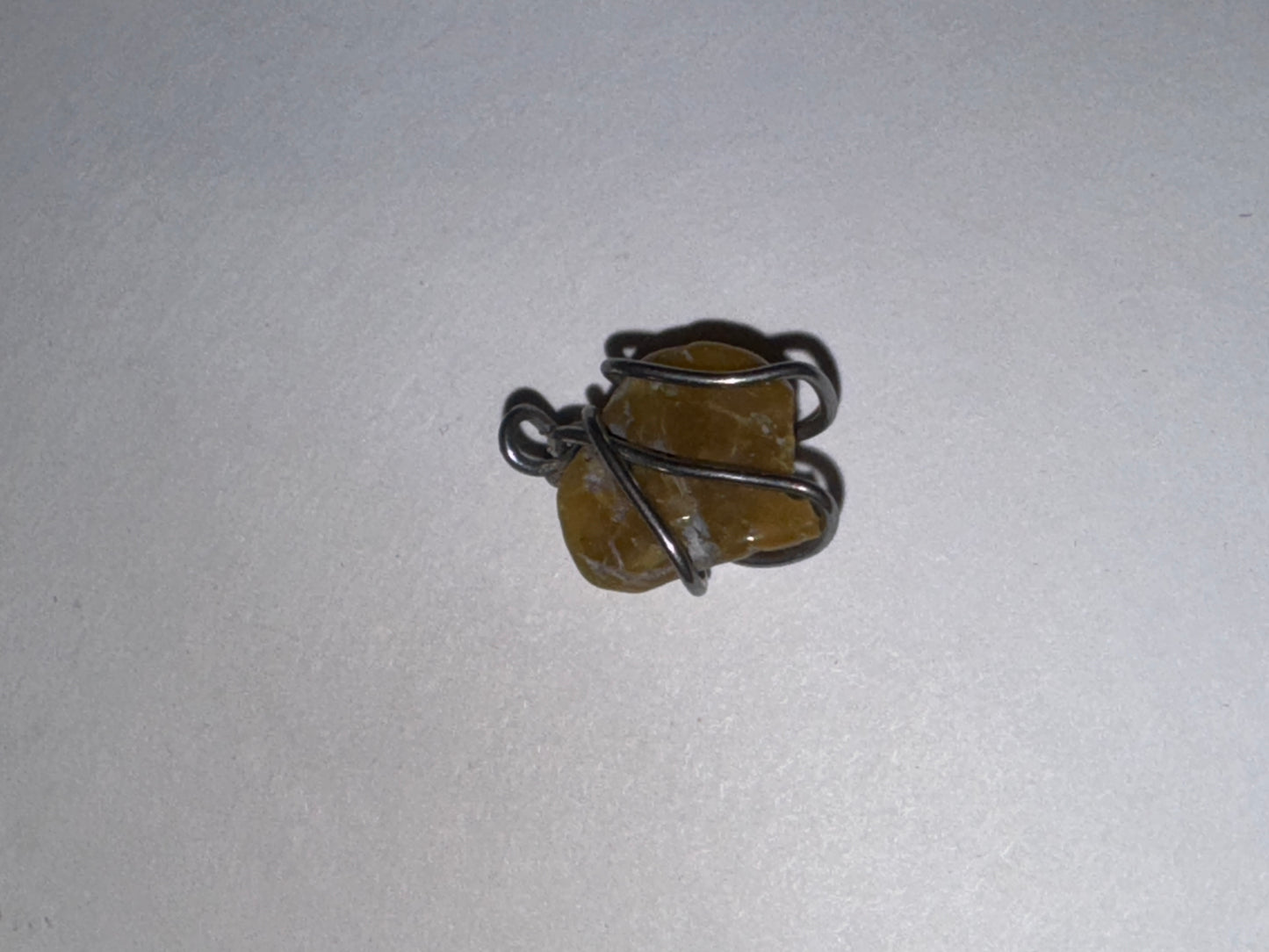 Lodolate Wire wrap Pendant