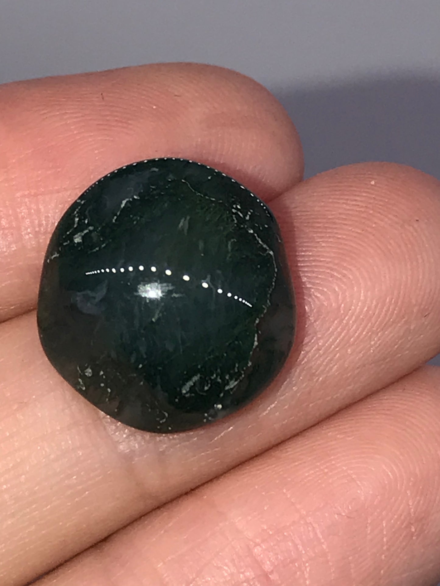Moss Agate Cabochon Pins