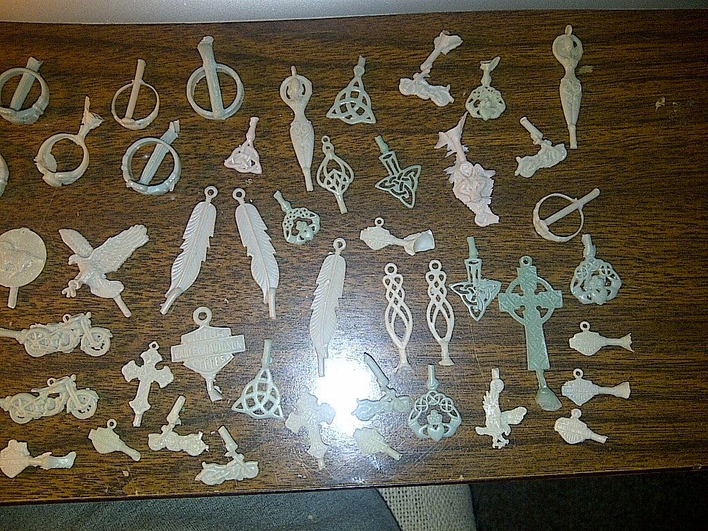 Celtic Triangle Dangle Earrings