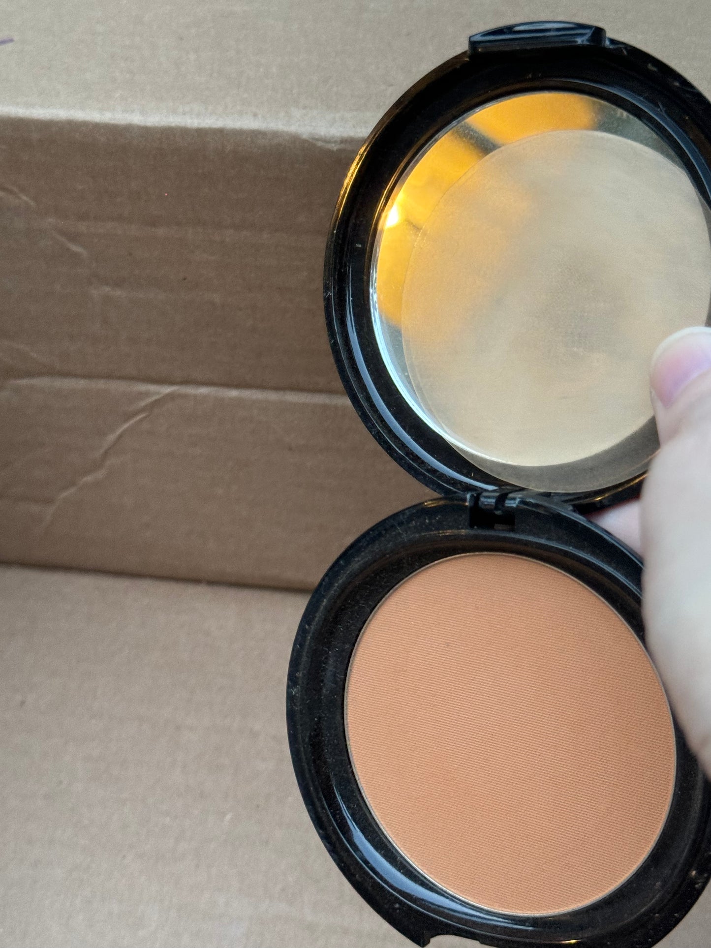 OSP Cosmetics Oil Free Pressed Powder in Matte Terracotta