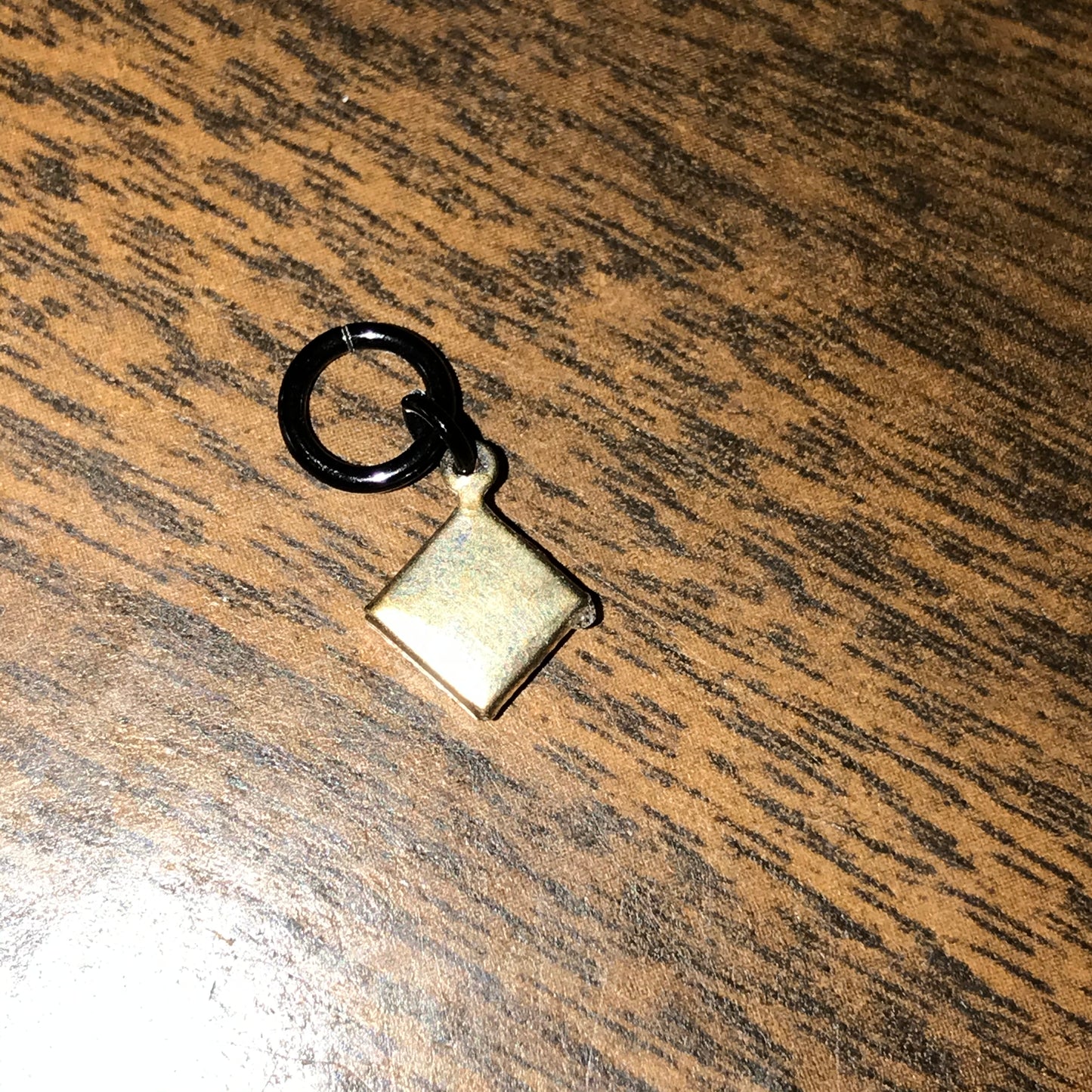Obsidian Square Pendant