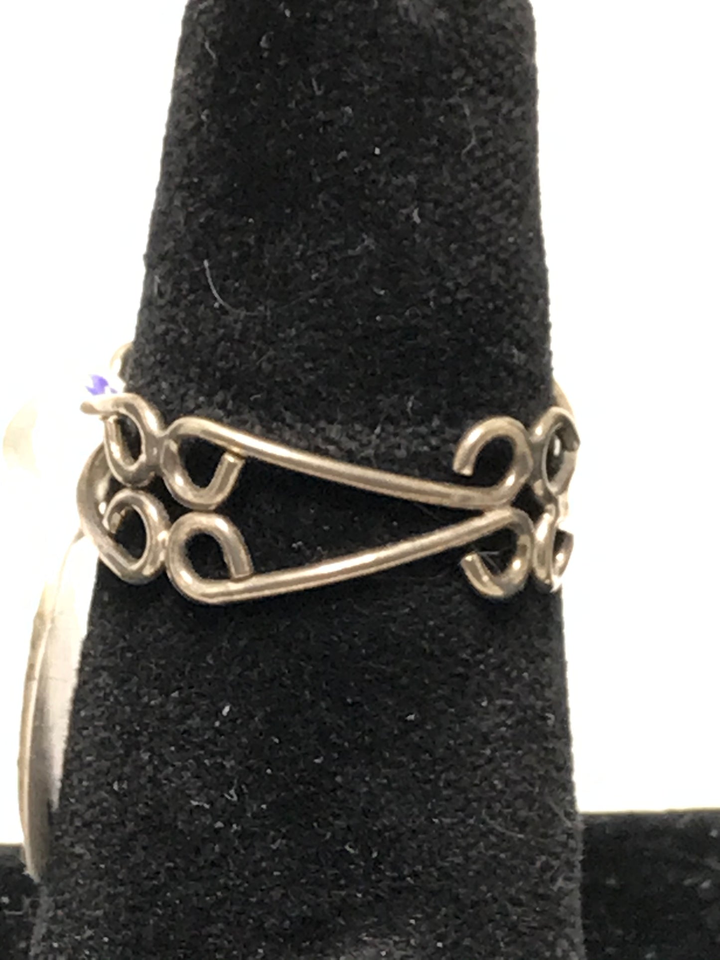 Sterling Silver Wire Ring, Size 10