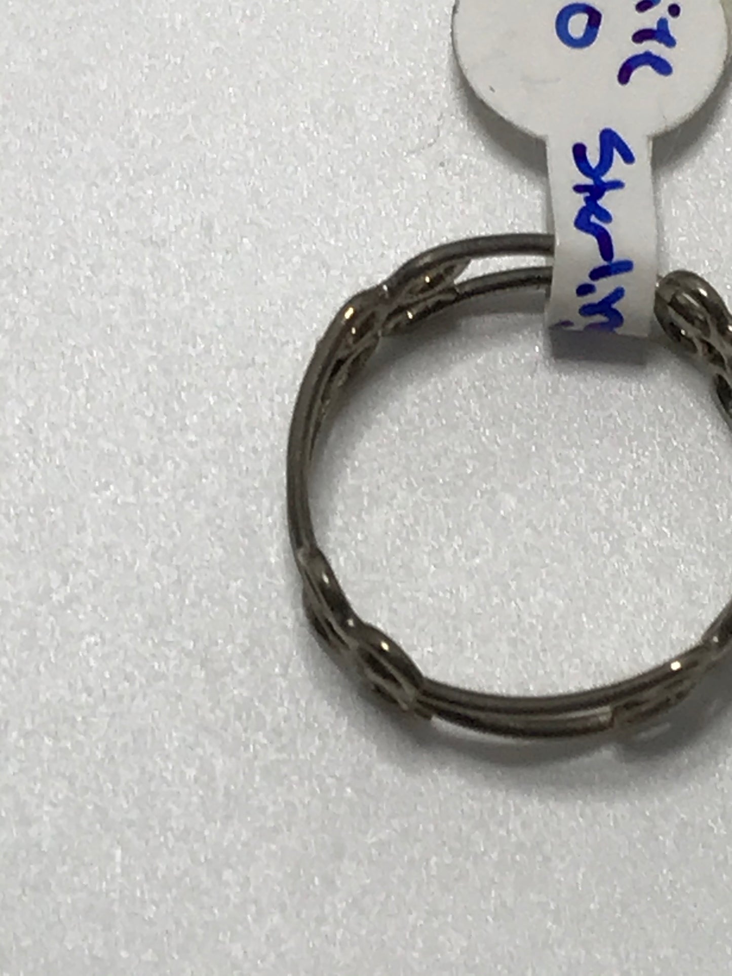 Sterling Silver Wire Ring, Size 10