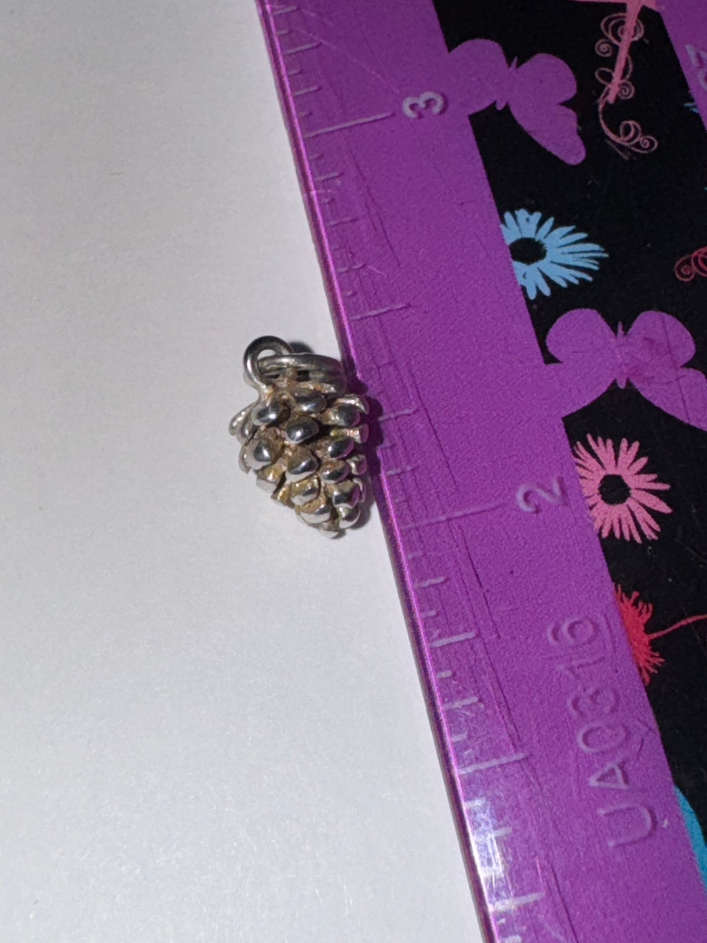 Sterling Silver Pinecone Pendant