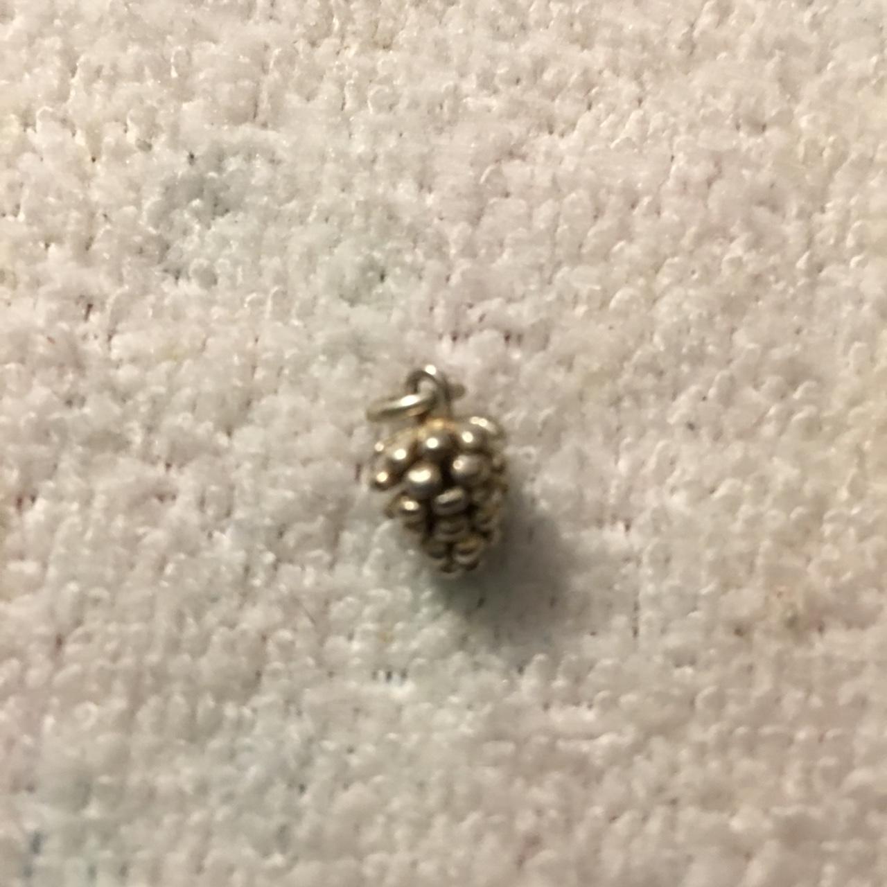 Sterling Silver Pinecone Pendant