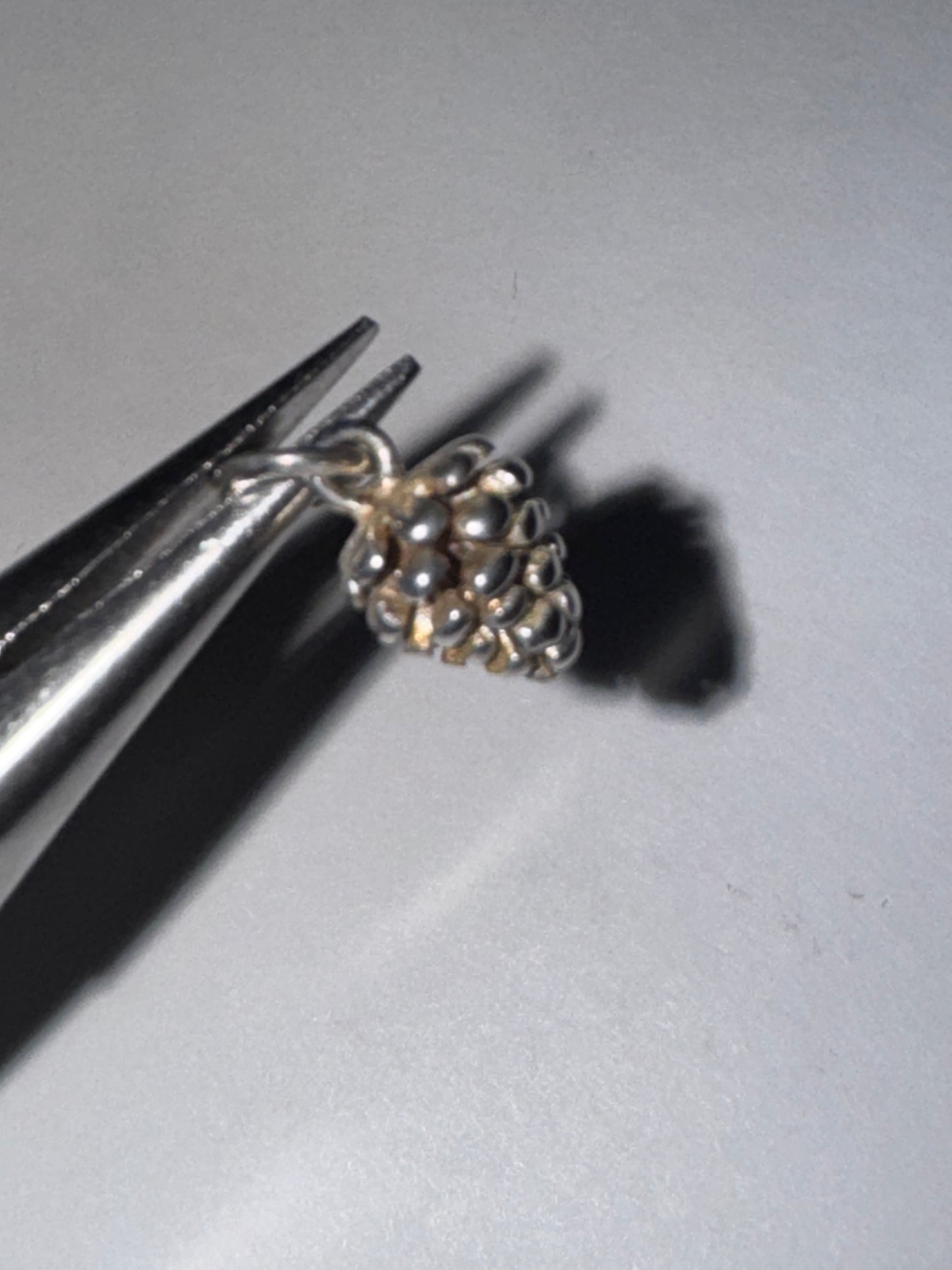 Sterling Silver Pinecone Pendant