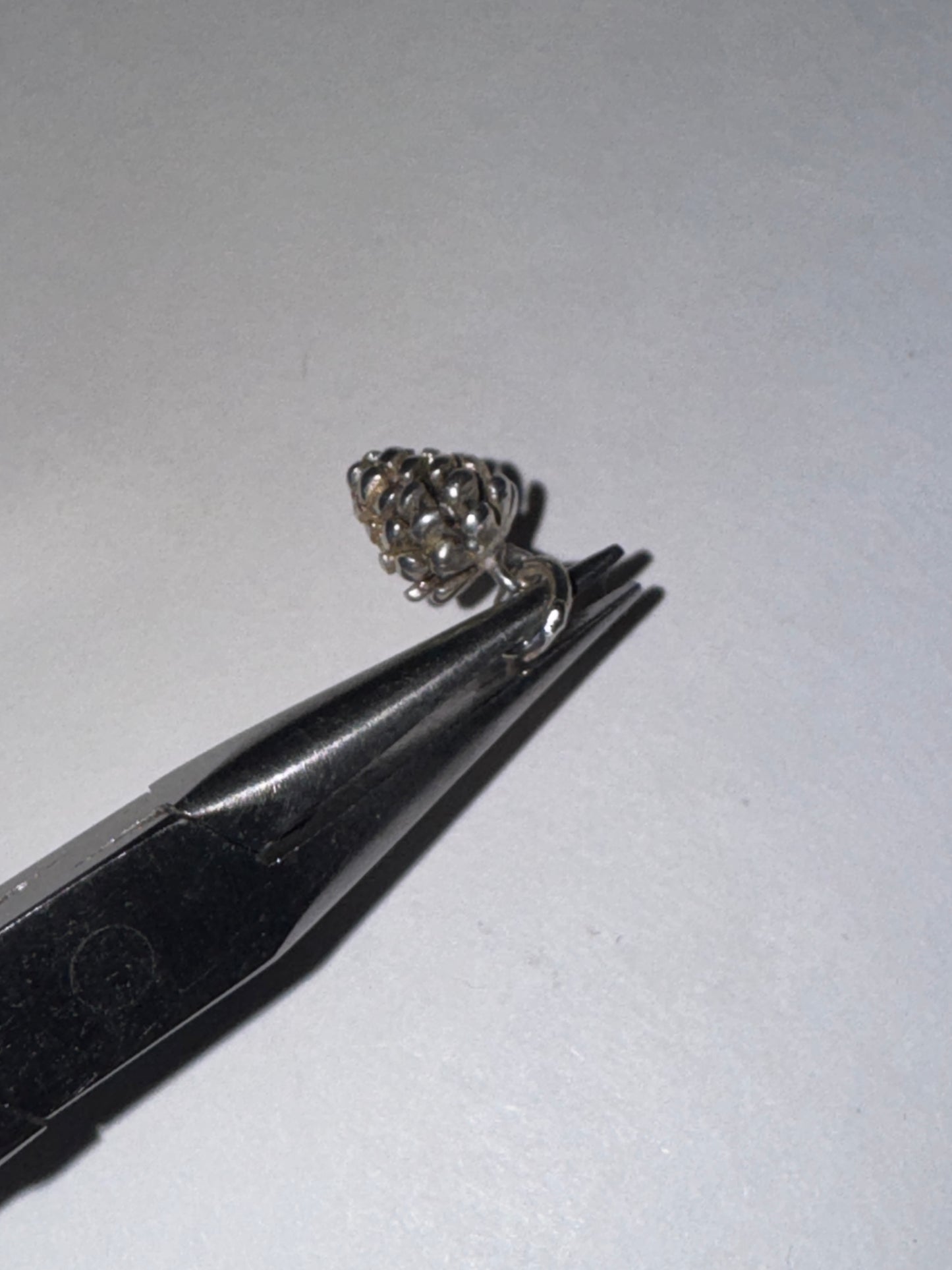 Sterling Silver Pinecone Pendant