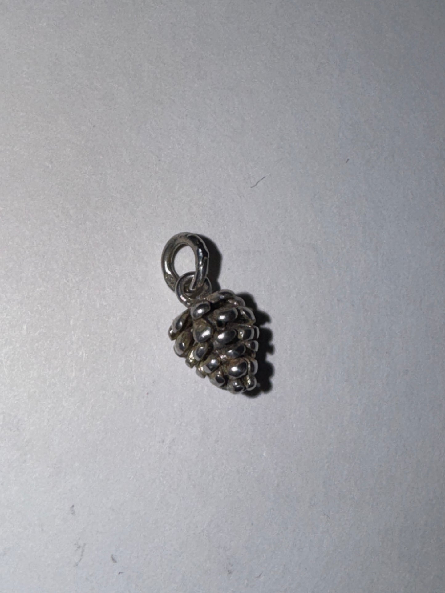 Sterling Silver Pinecone Pendant