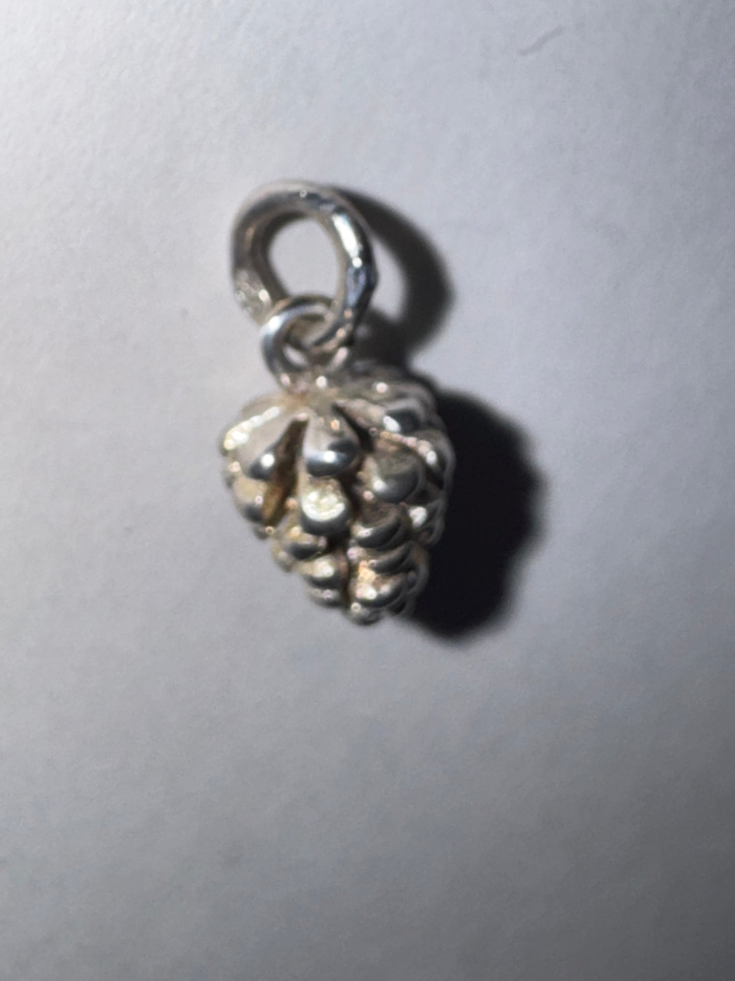 Sterling Silver Pinecone Pendant