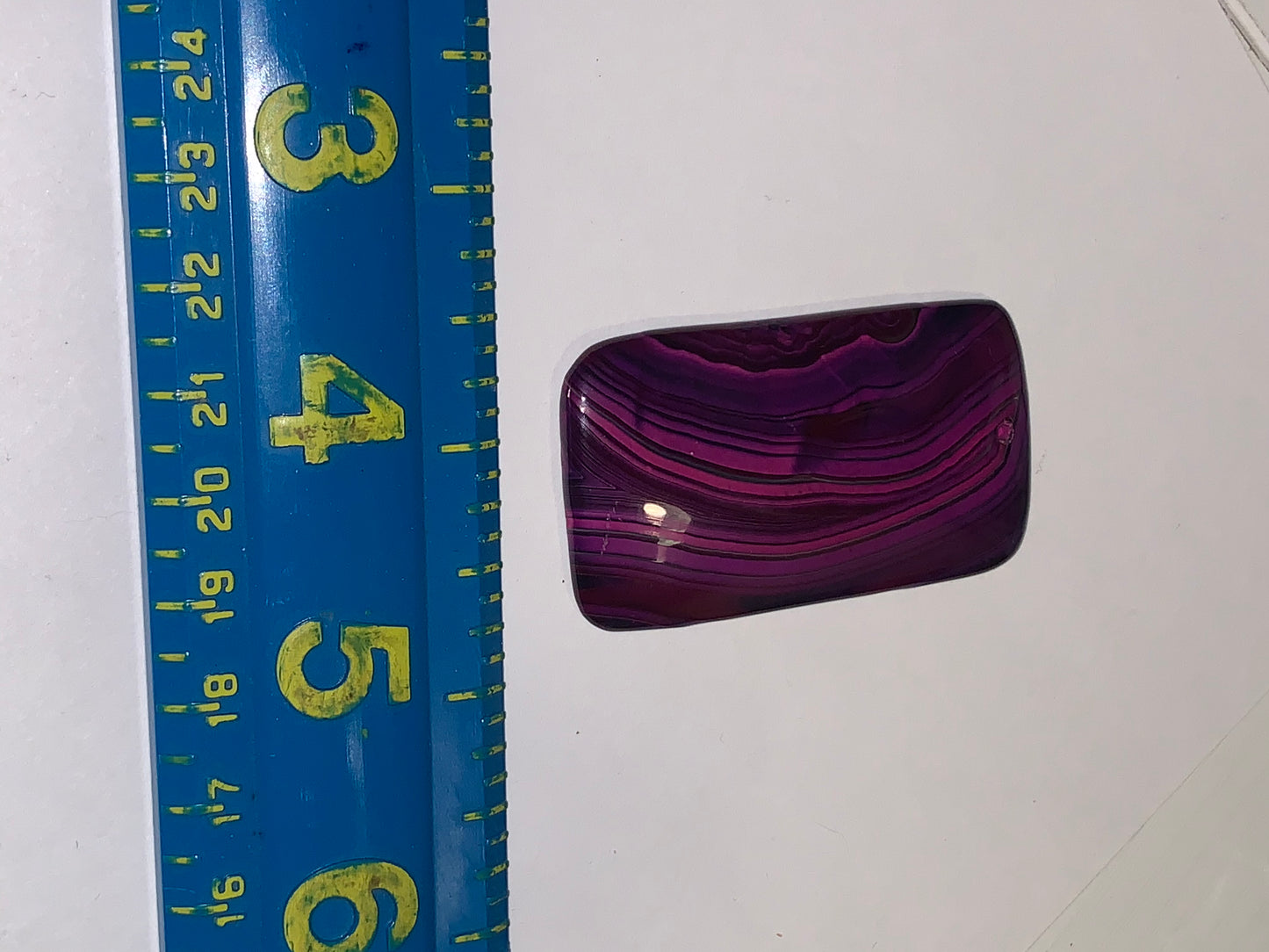 Purple Green Onyx Agate Focal Pendant