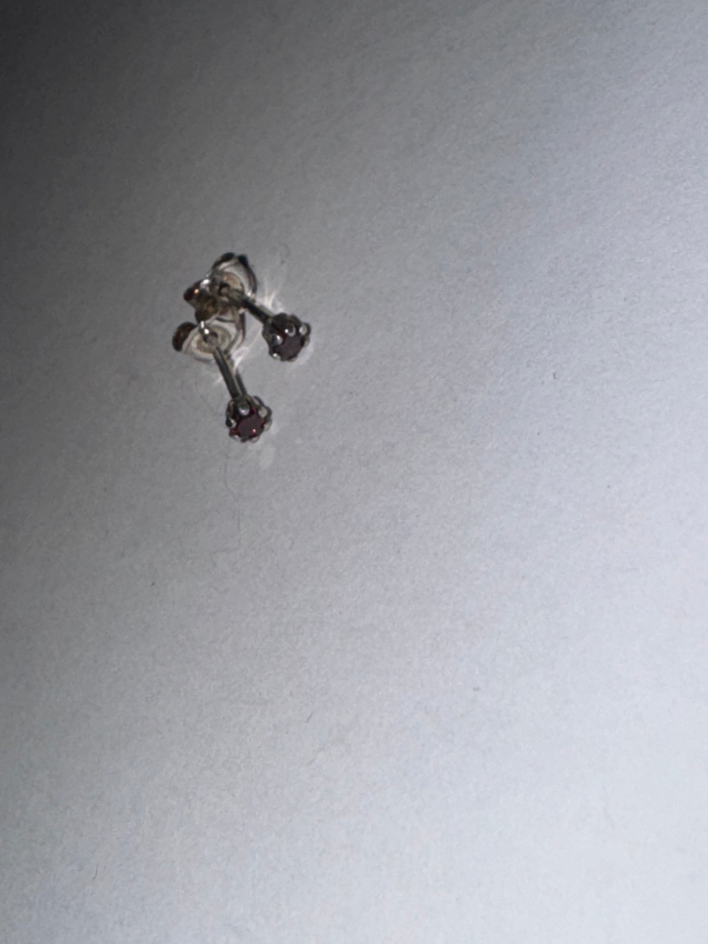 2 Mm Round Sterling Silver Stud Earrings