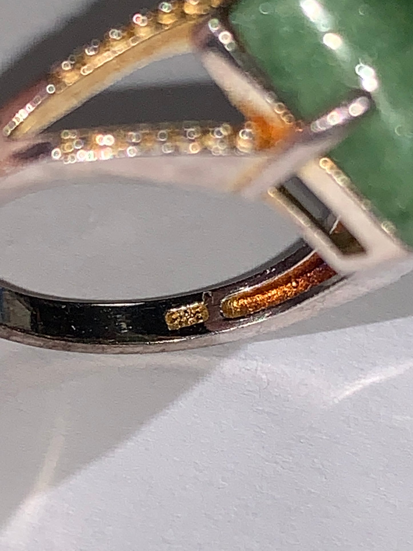 Natural Ruby Zoisite Ring size 6 1/2