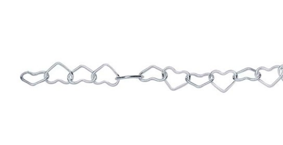 2.7 Mm Heart Link Chain