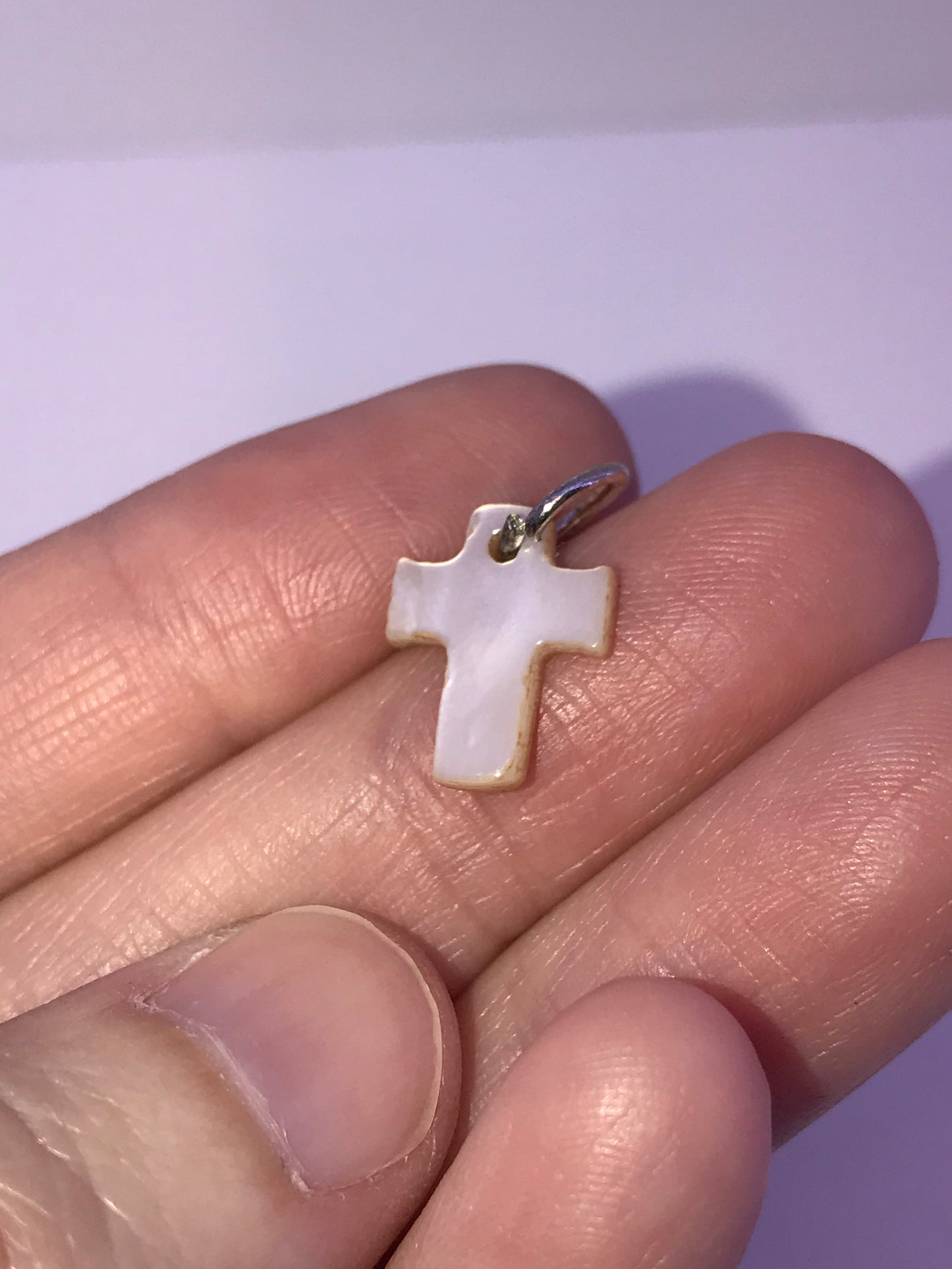 Small Shell Cross Charms