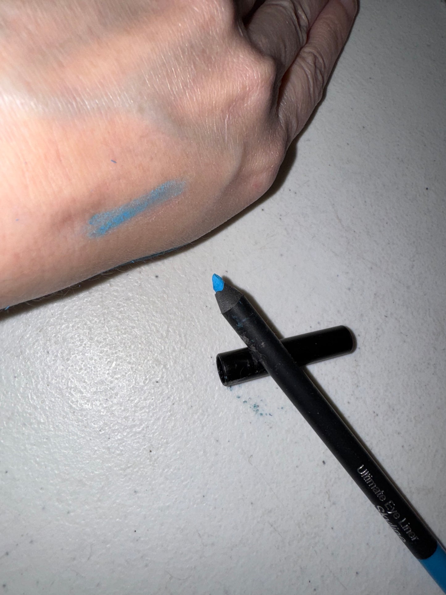 OSP Cosmetics Ultimate Eye Liner Pencil in Skyline, Opened