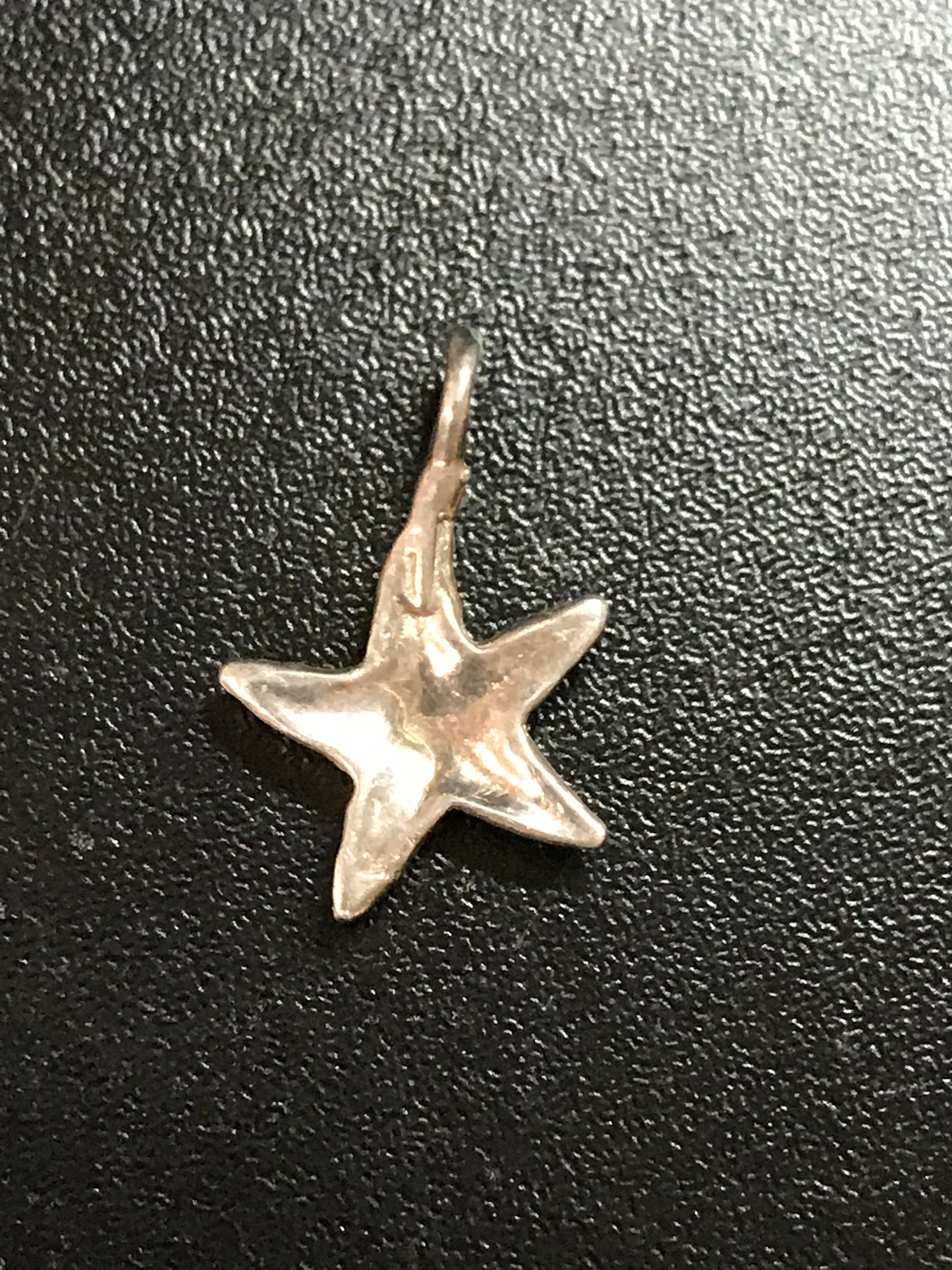 Small Silver Starfish Pendant