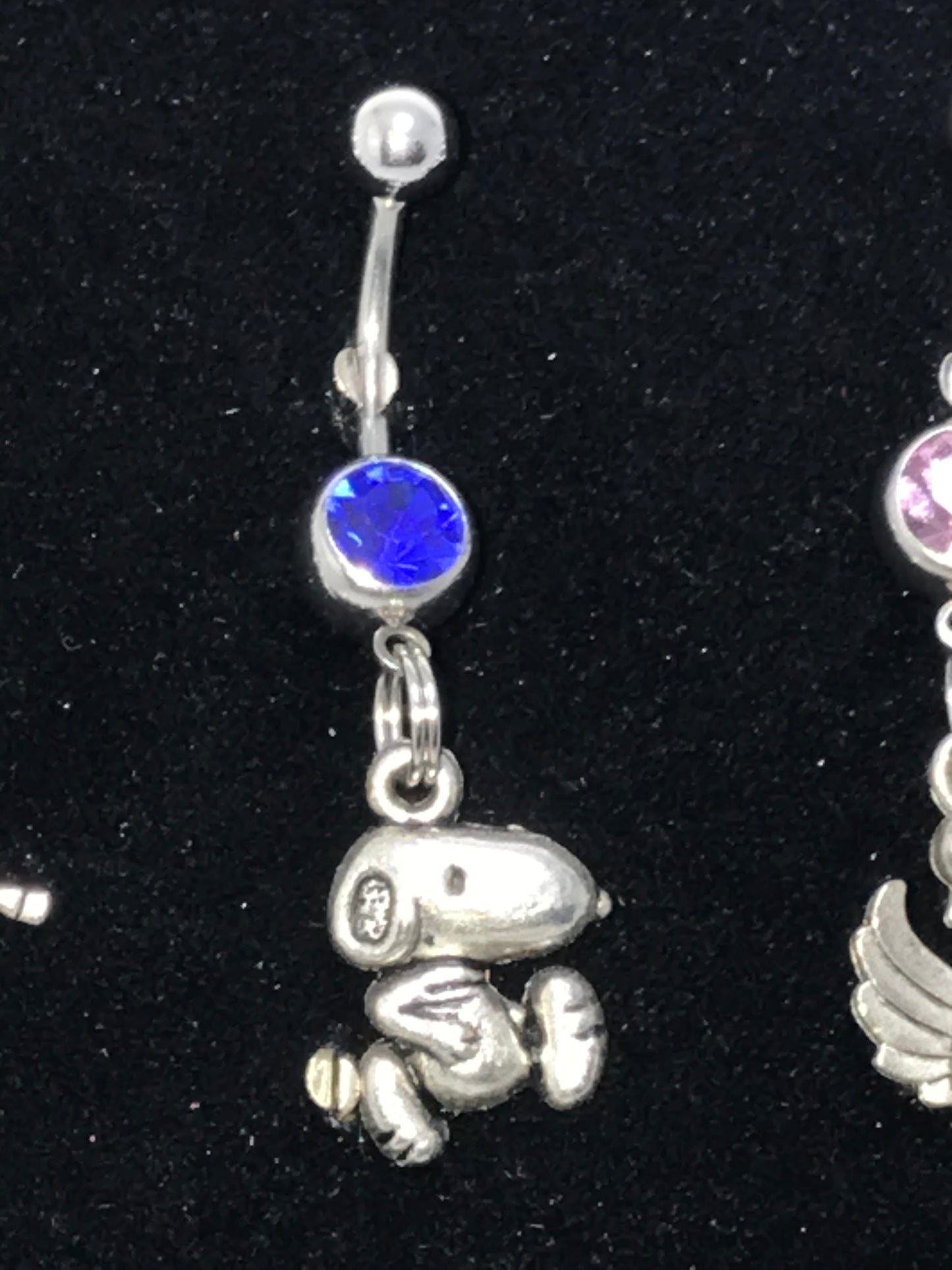 Snoopy Dangle Belly Ring
