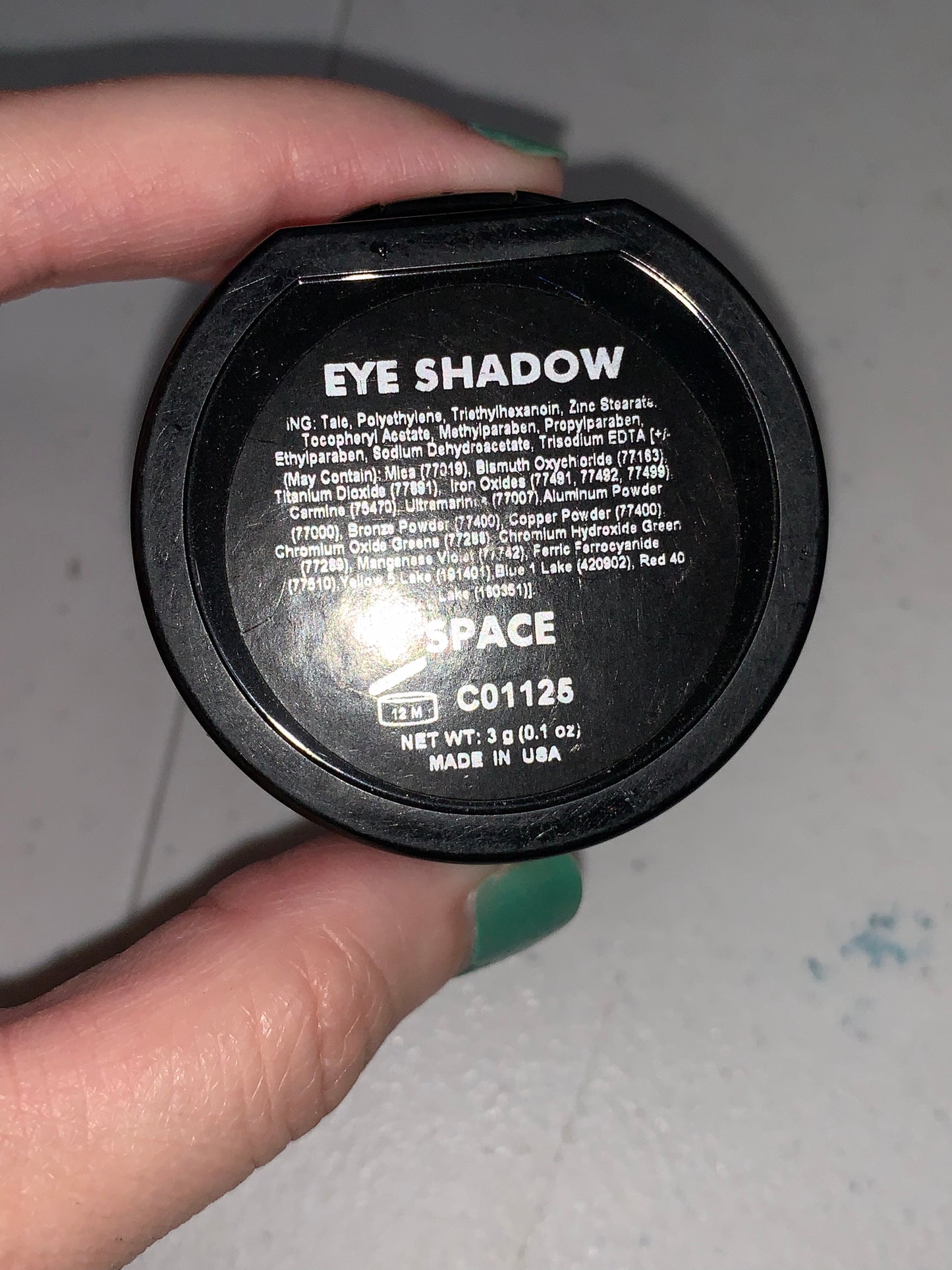 OSP Cosmetics Frosted Eye Shadow