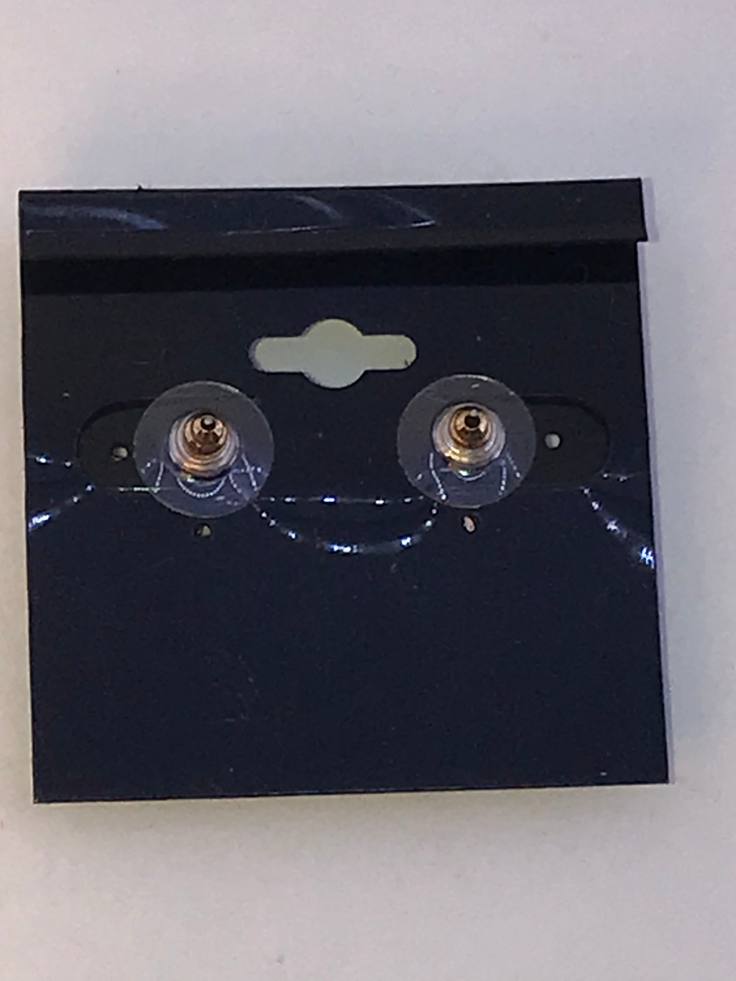 Glass Spider Post Earrings