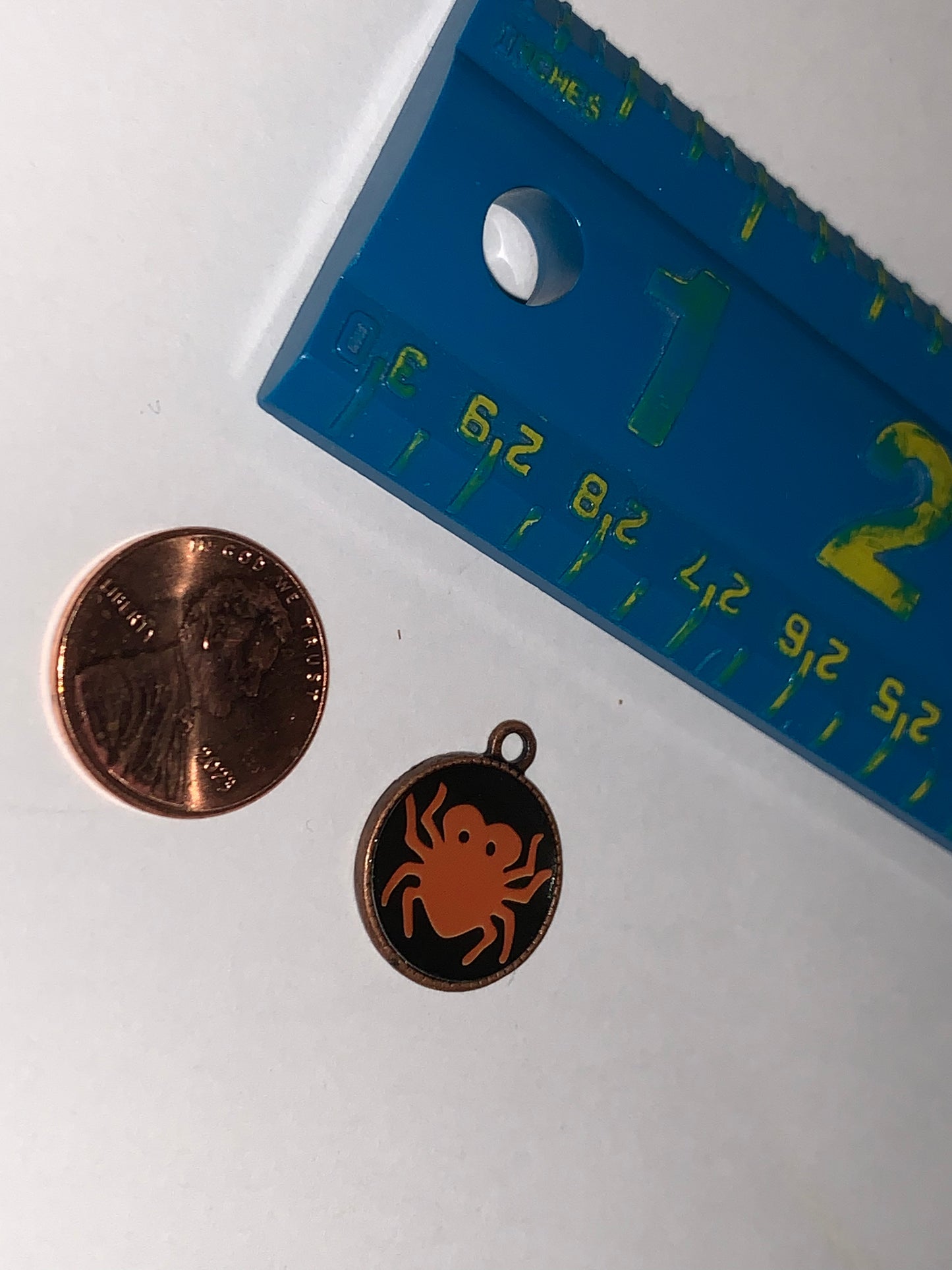 Cute Round Spider Charm
