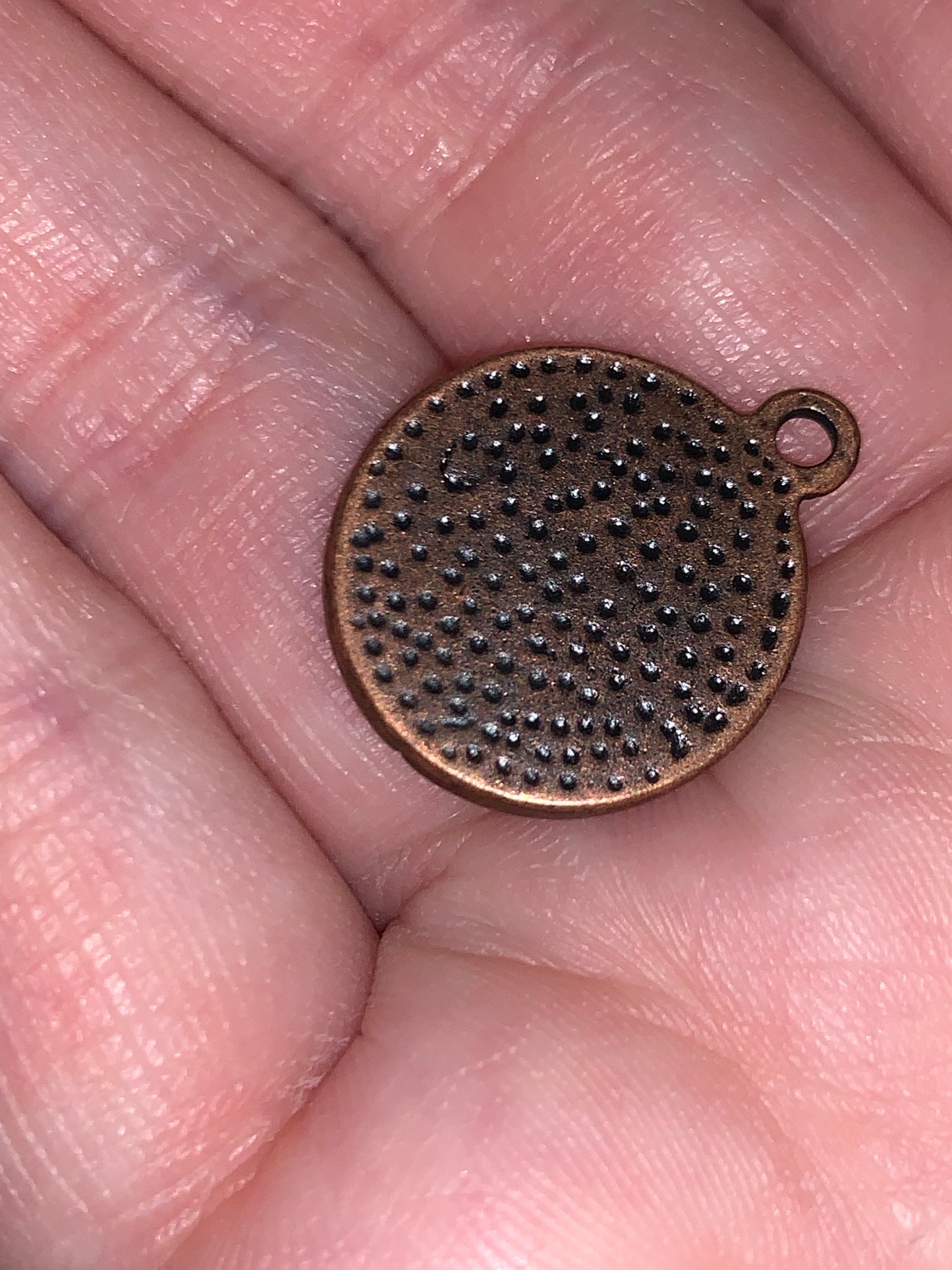 Cute Round Spider Charm