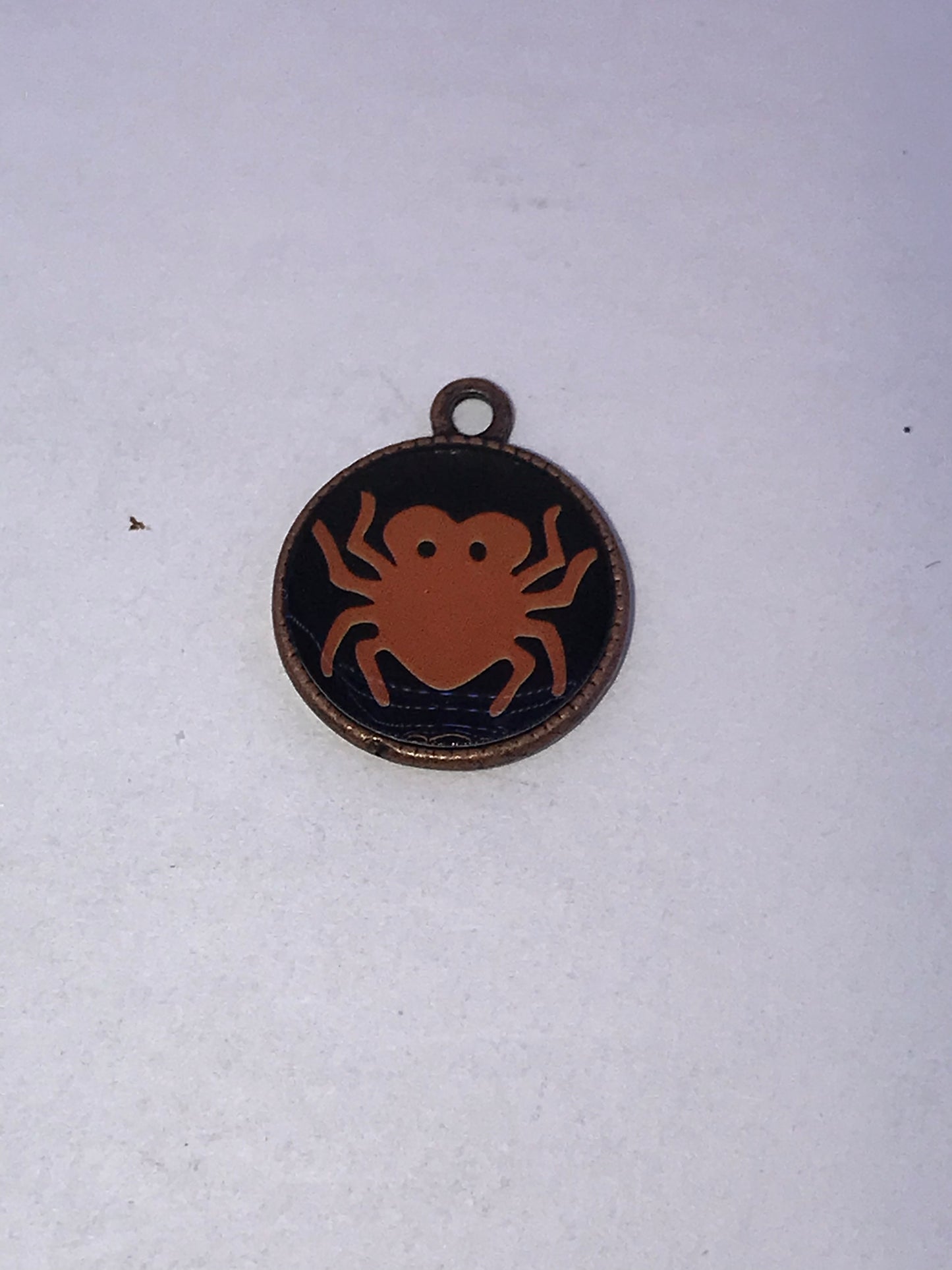 Cute Round Spider Charm