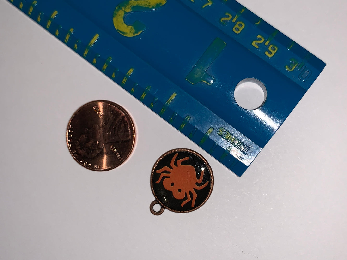 Cute Round Spider Charm