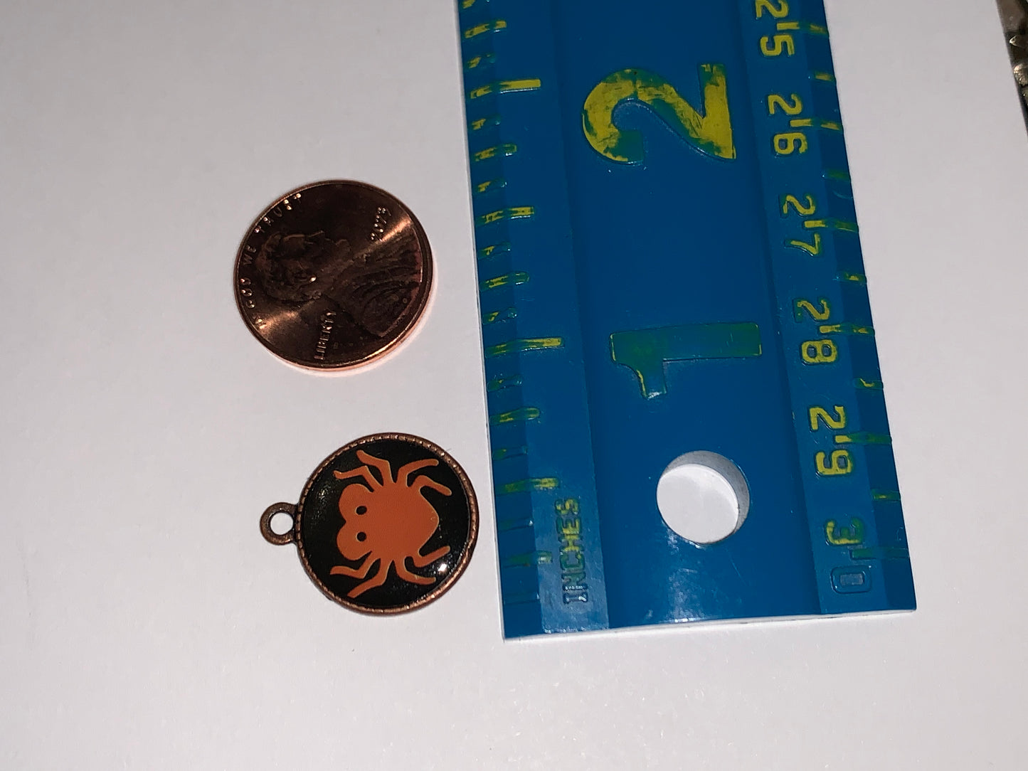 Cute Round Spider Charm