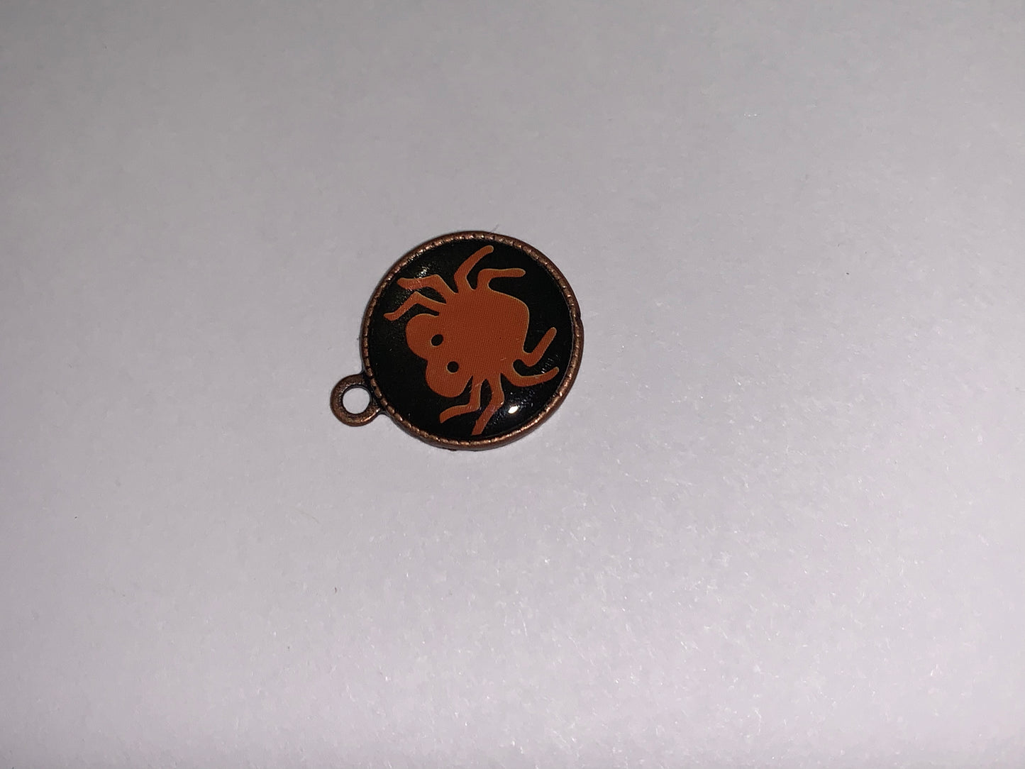 Cute Round Spider Charm