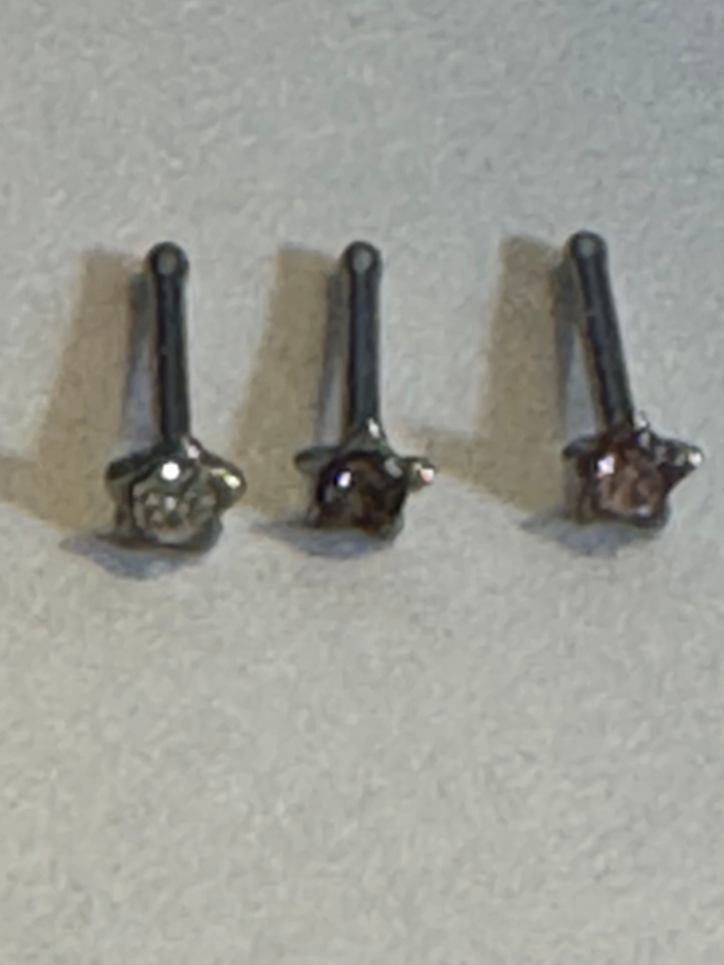 20 Gauge Star Shaped Nose Rings