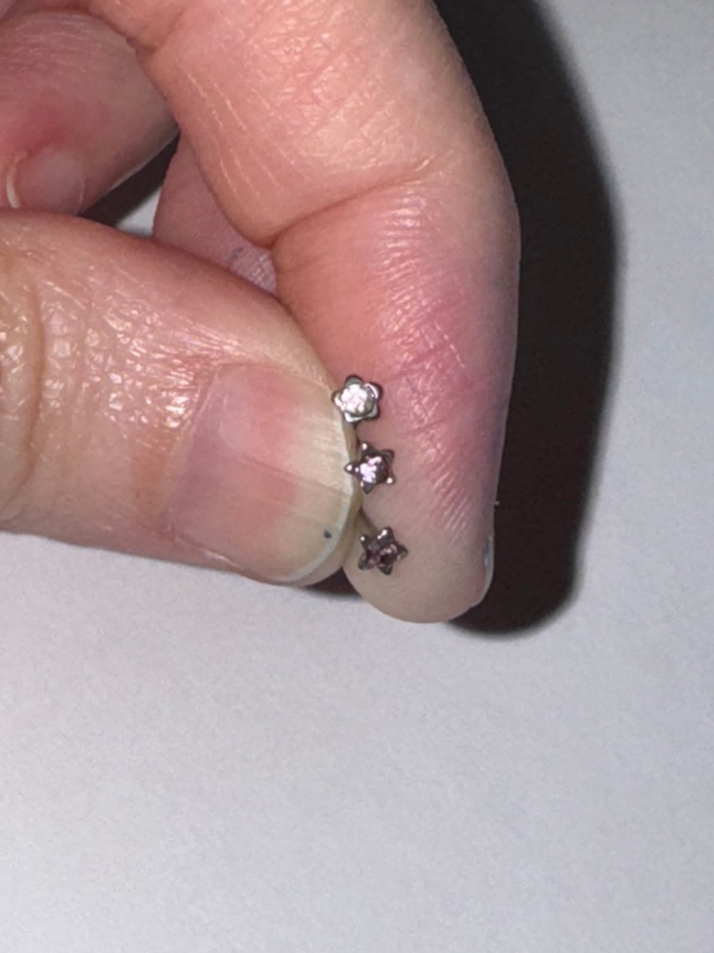 20 Gauge Star Shaped Nose Rings
