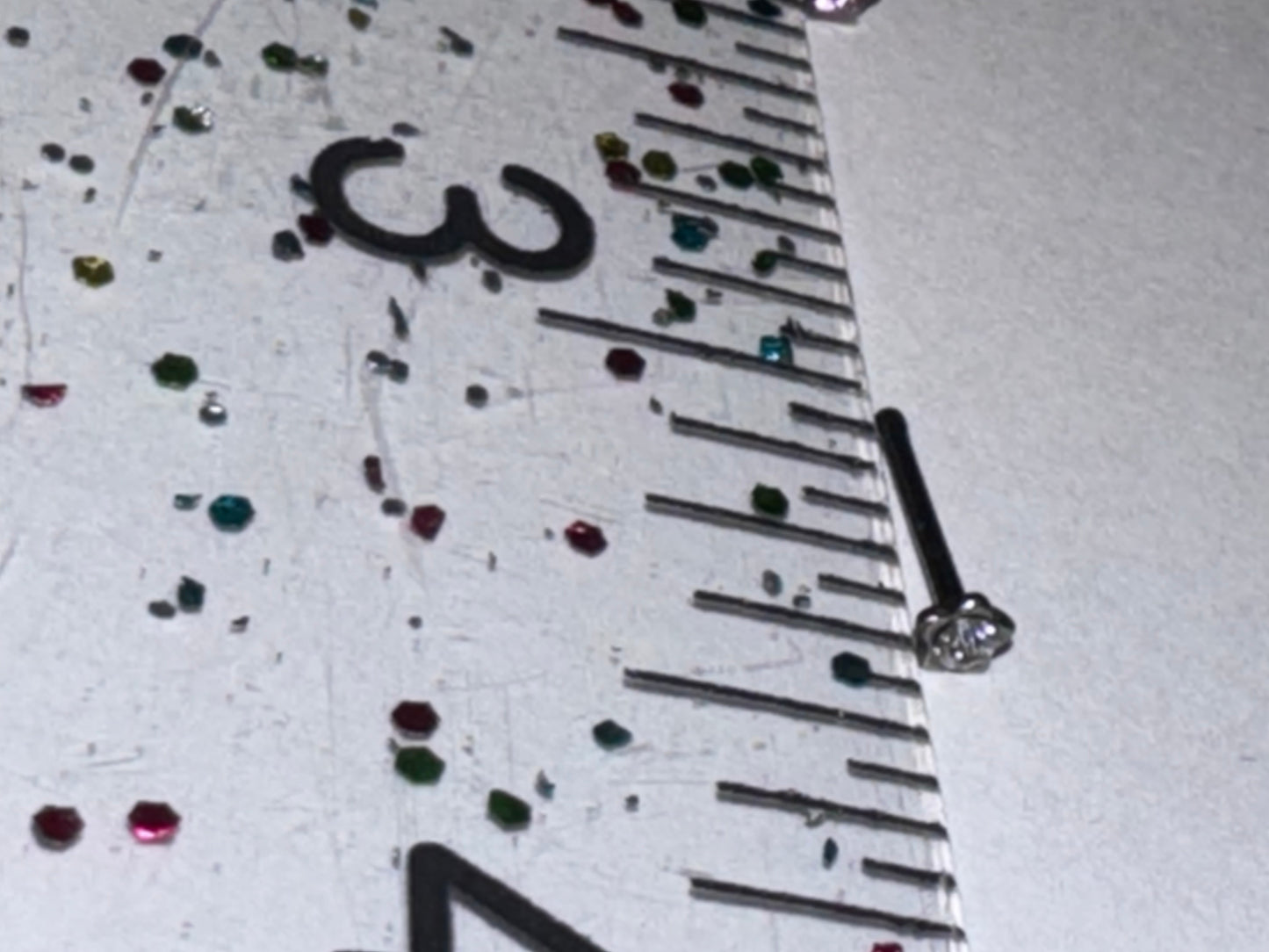 20 Gauge Star Shaped Nose Rings