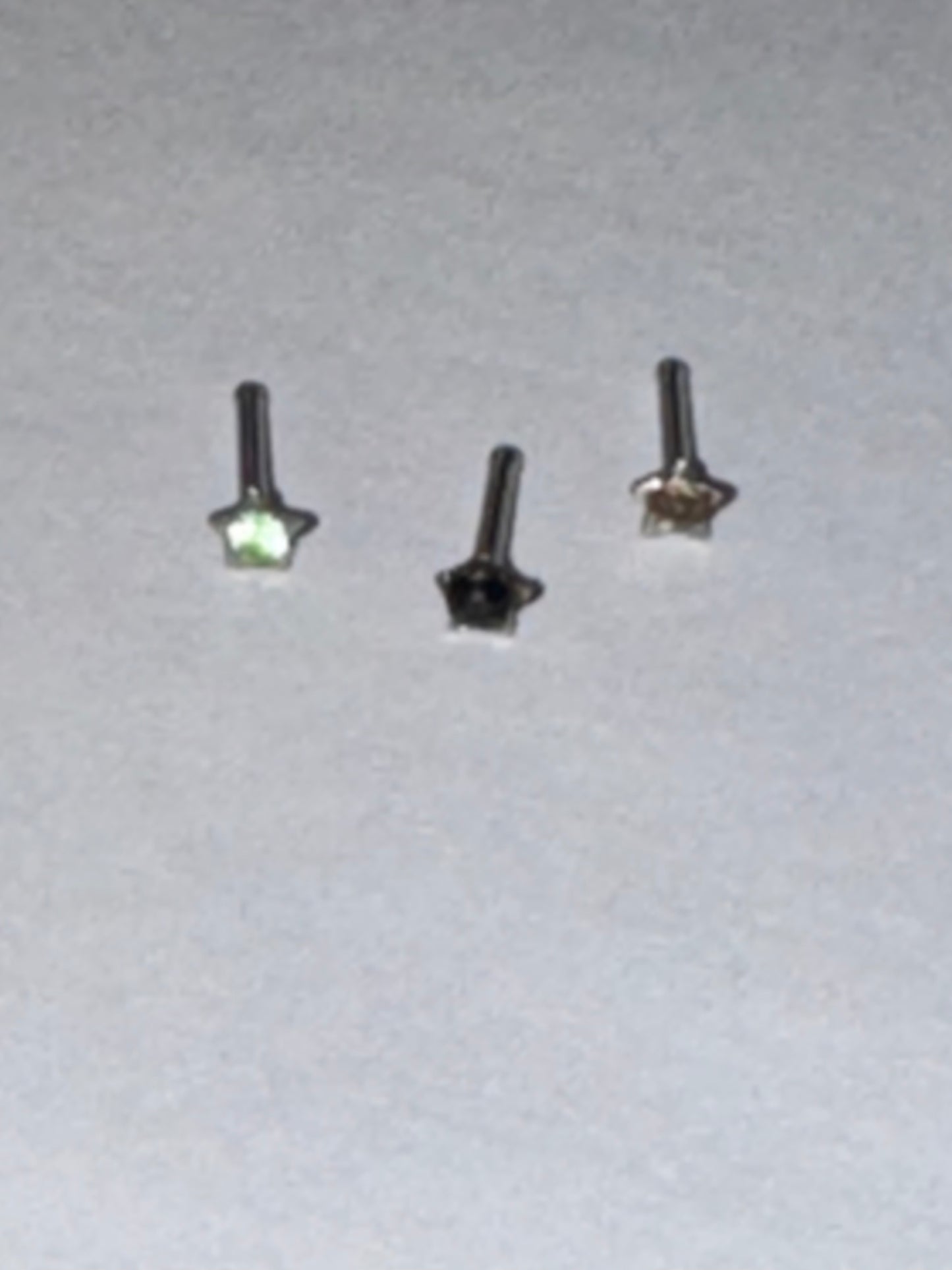 20 Gauge Star Shaped Nose Rings